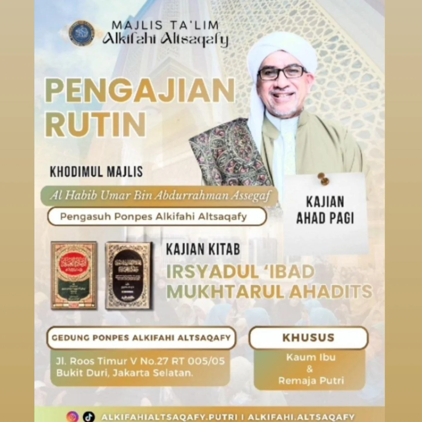 Kajian Ahad Pagi Muslimah