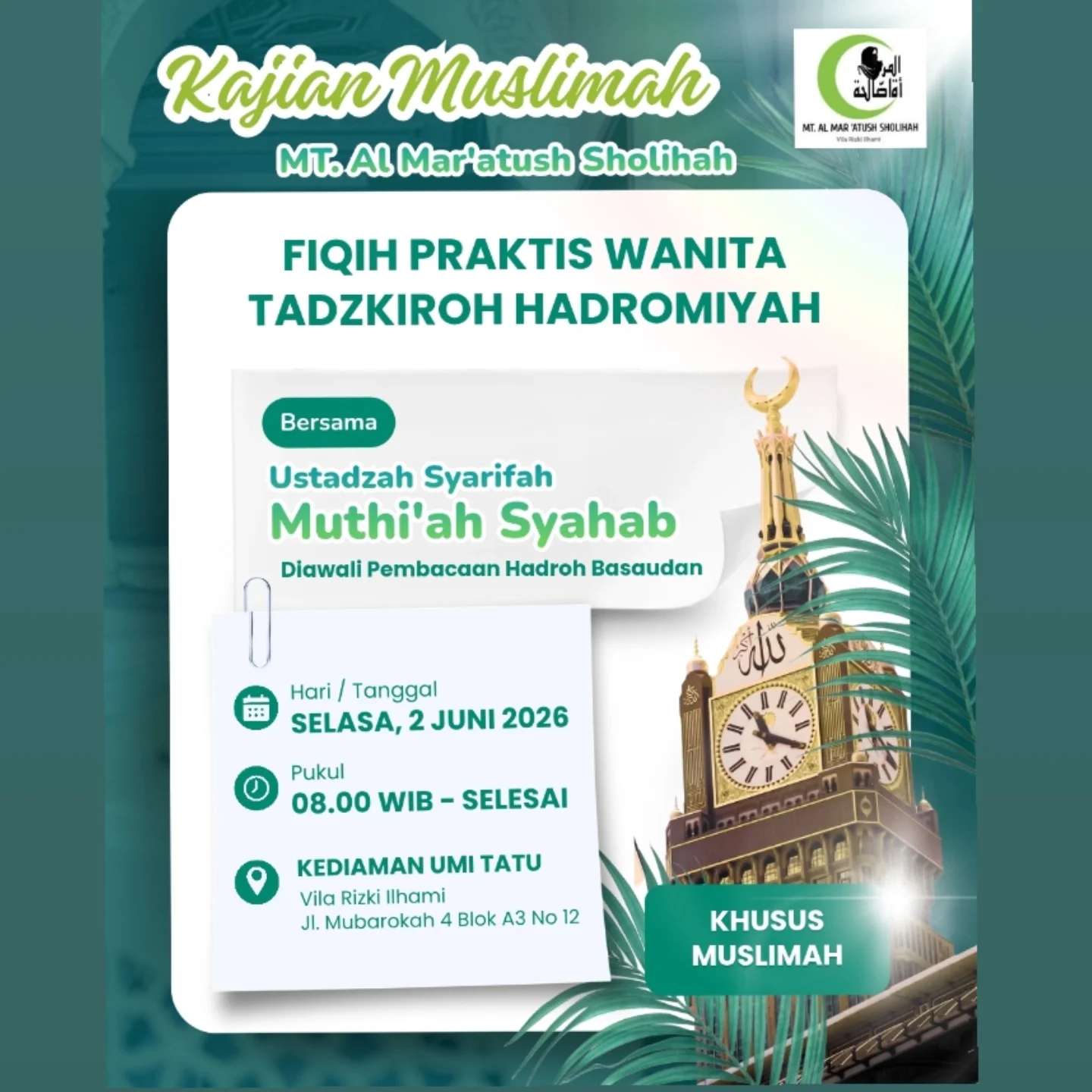 FIQIH PRAKTIS WANITA