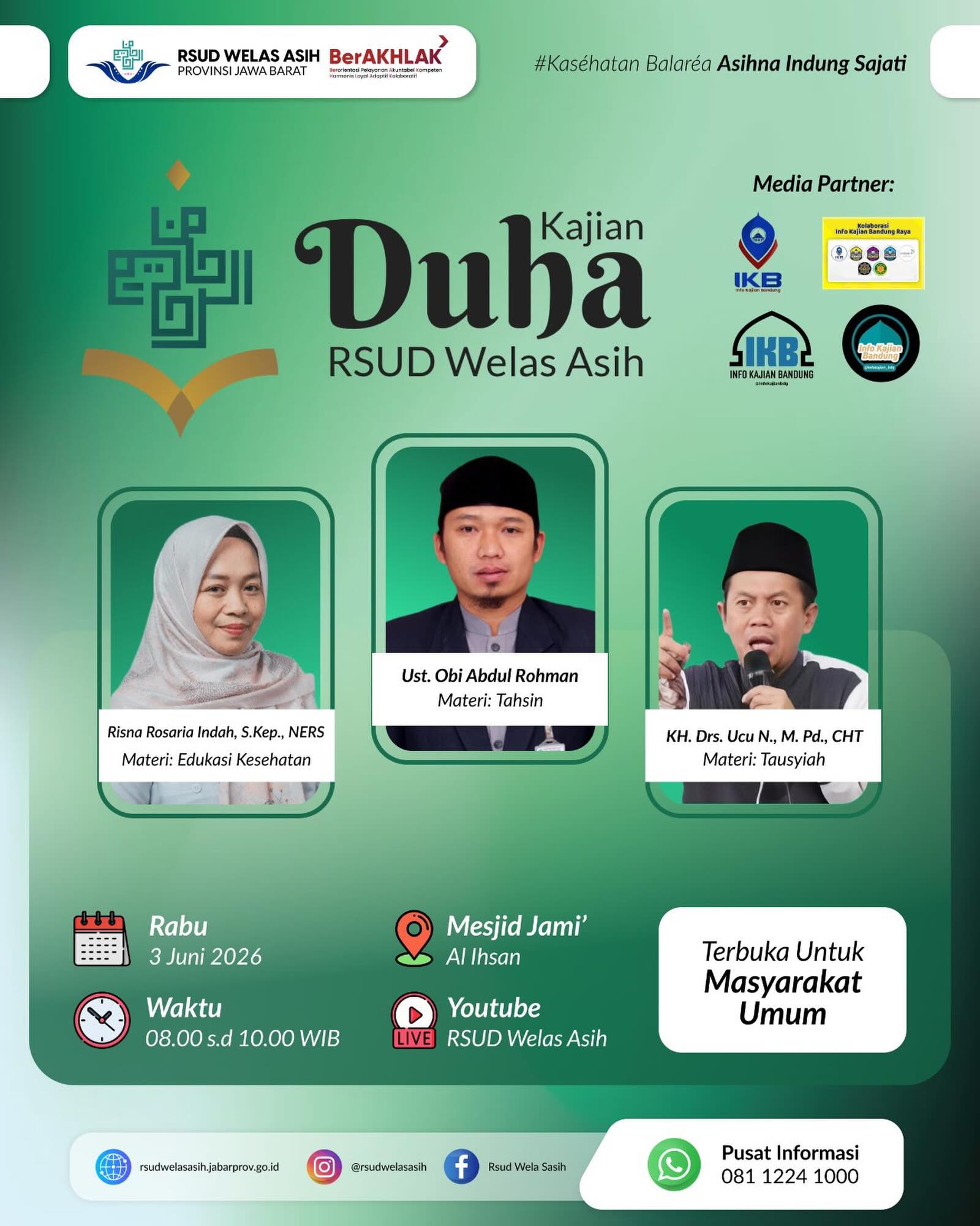 Kajian Duha RSUD Welas Asih