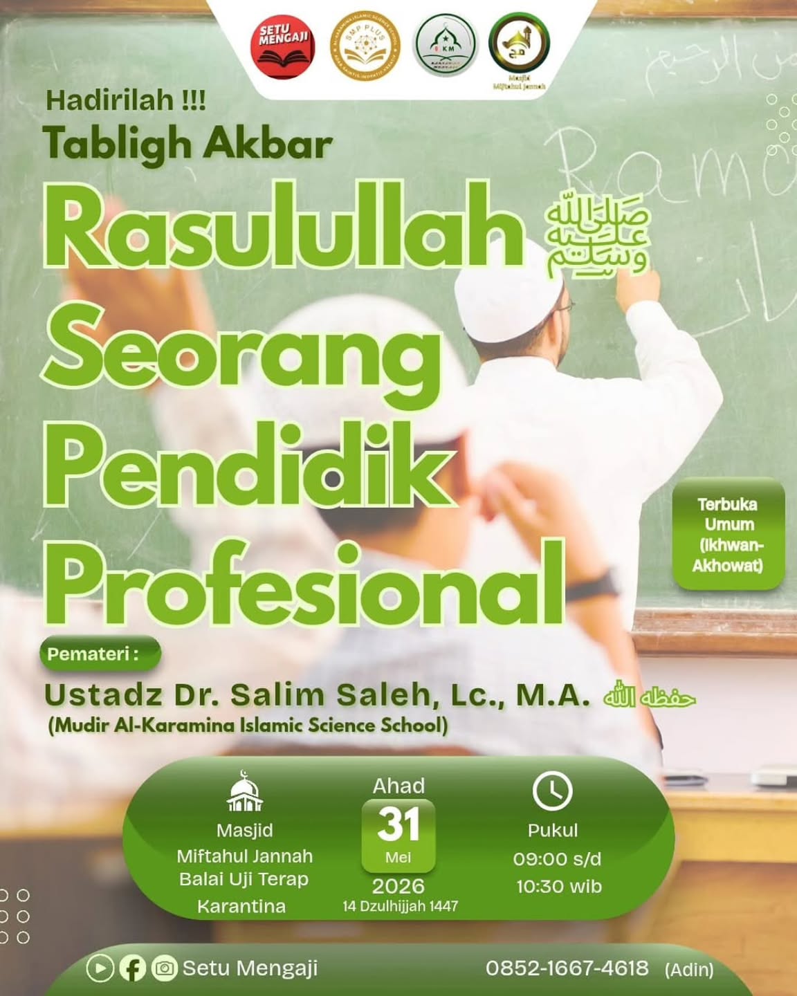Rasulullah Seorang Pendidikan Profesional