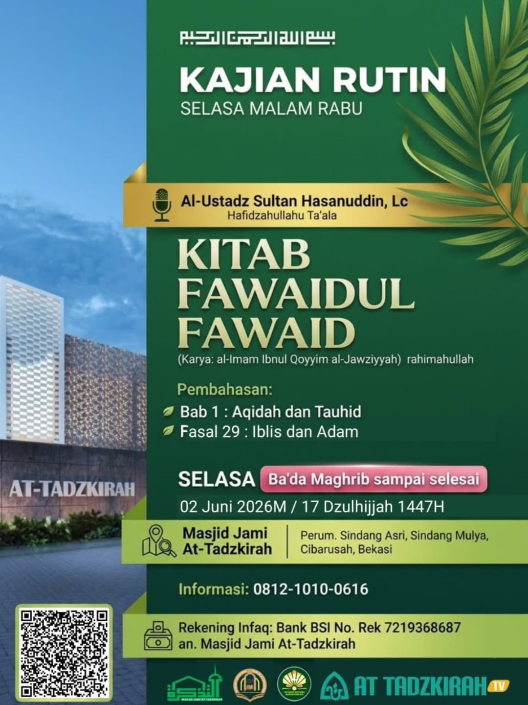 Kajian Kitab Fawaidul Fawaid