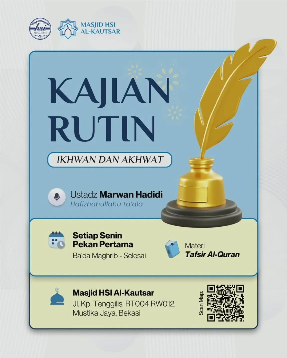 Kajian Rutin (Ikhwan dan Akhwah)