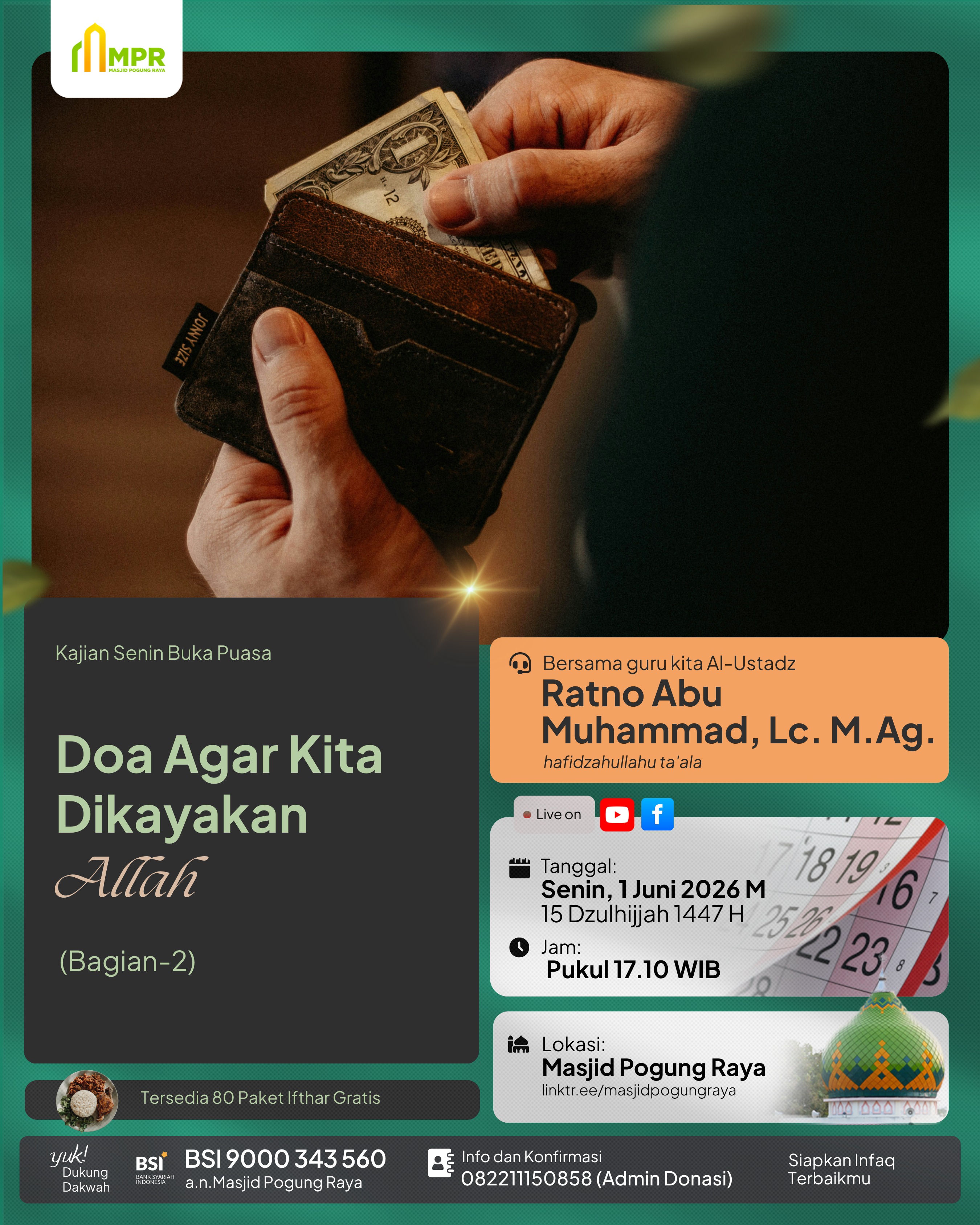Doa Agar Kita Dikayakan Allah (Bagian - 2)