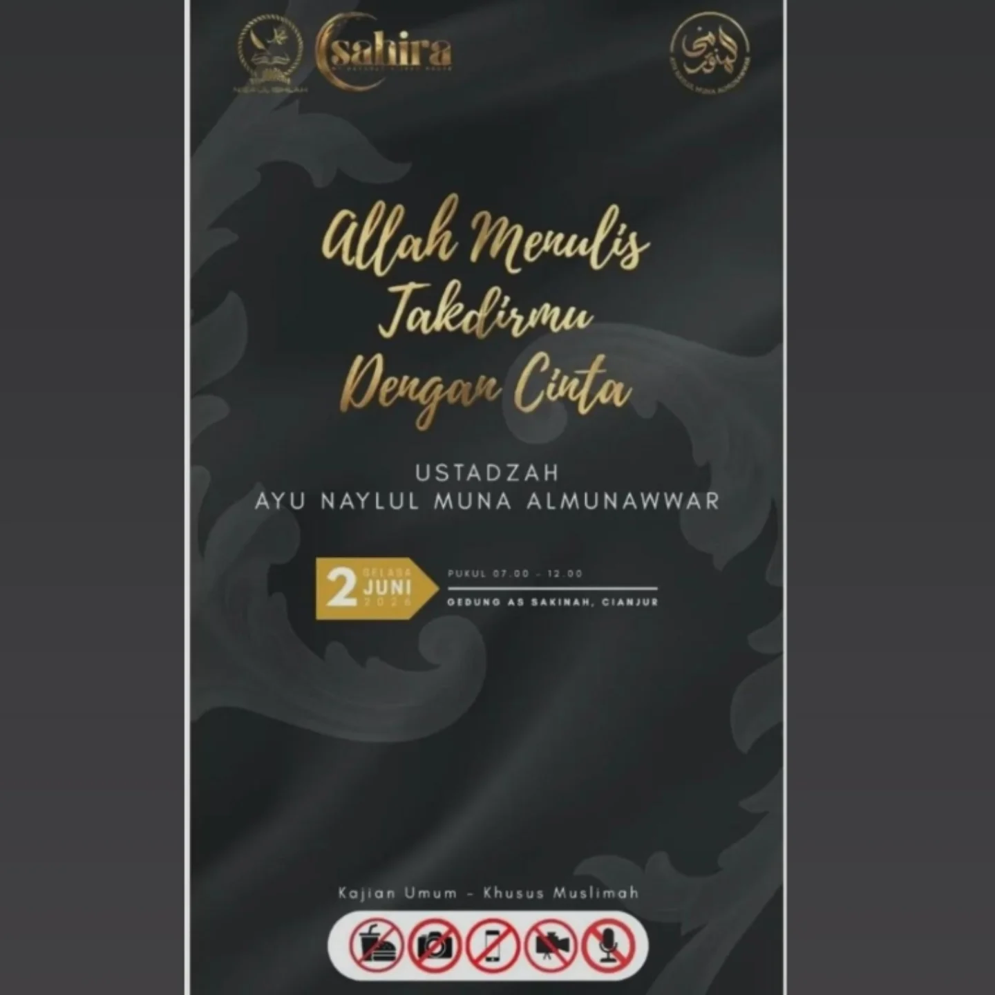 Allah Menulis Takdirmu Dengan Cinta