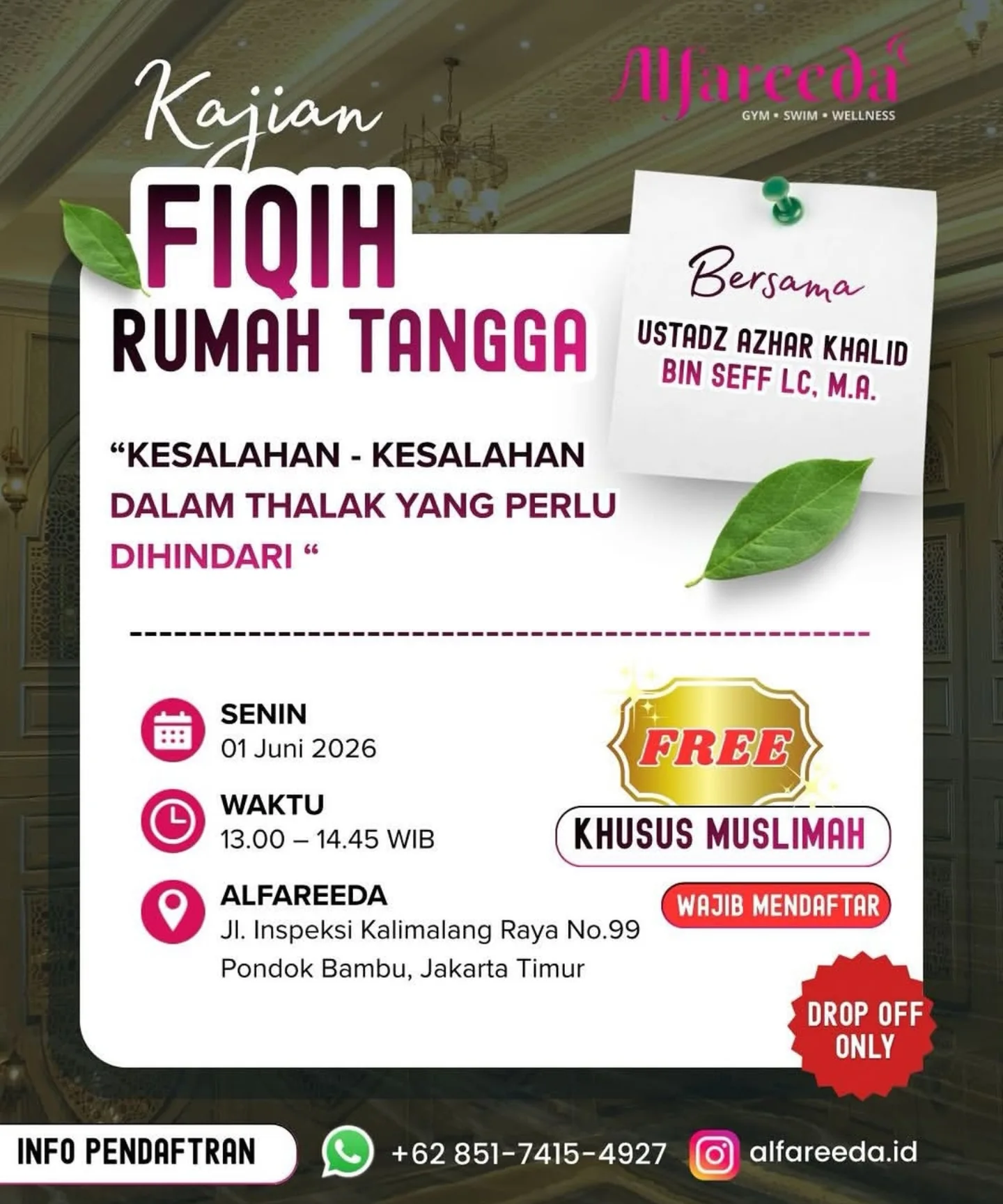 Kajian FIQH Rumah Tangga