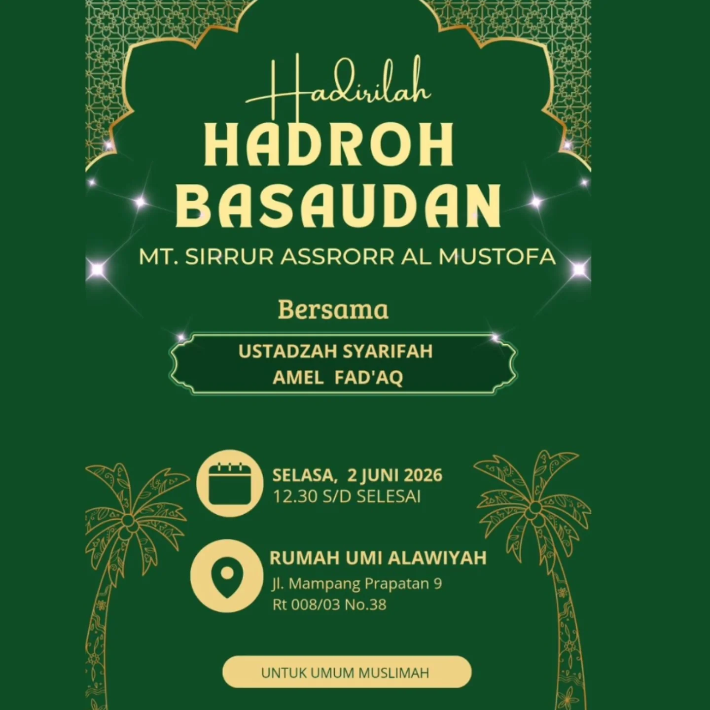Hadirilah Hadroh Basaudan