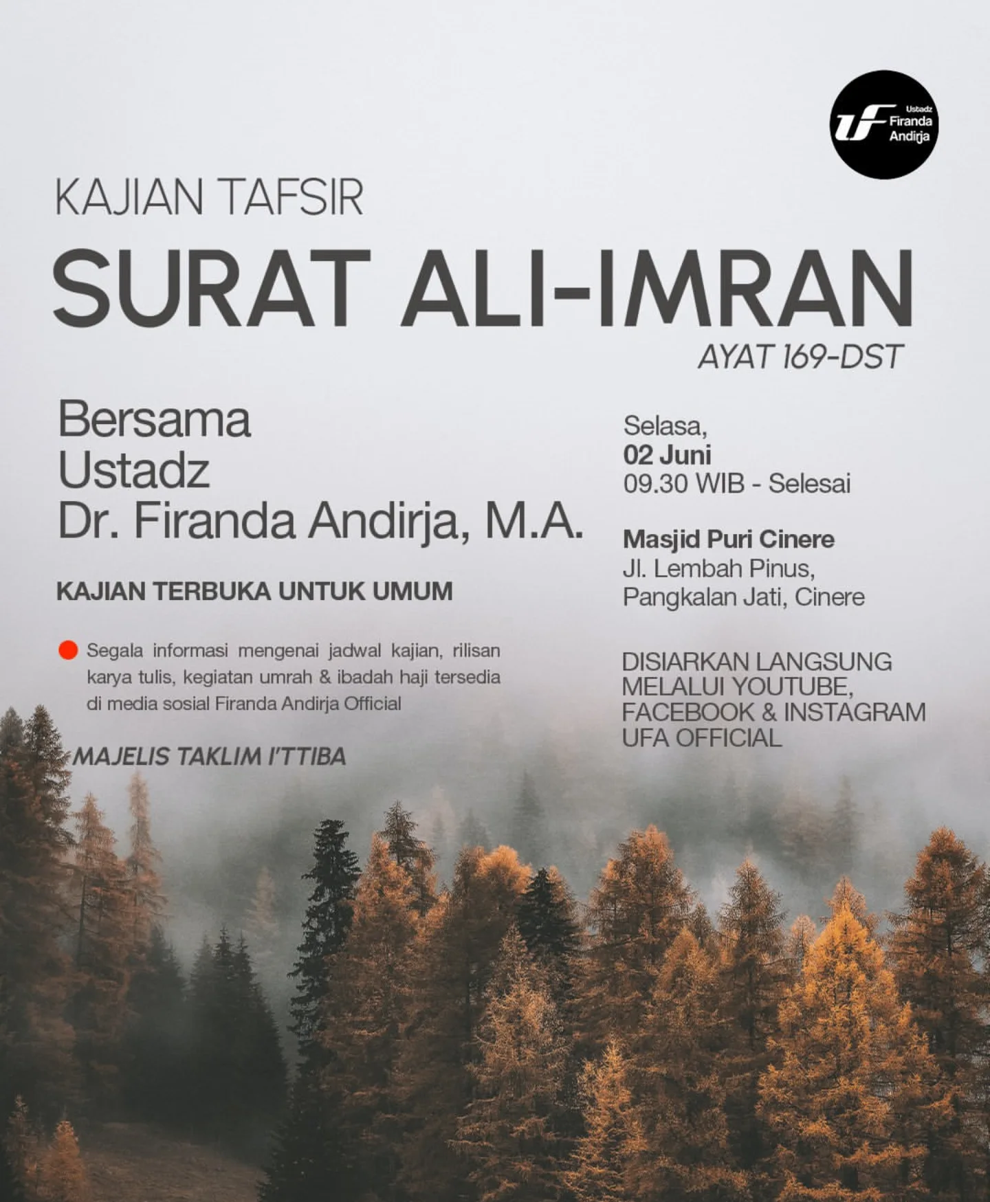 Kajian Tafsir Surat Ali-Imran Ayat 169-Dst