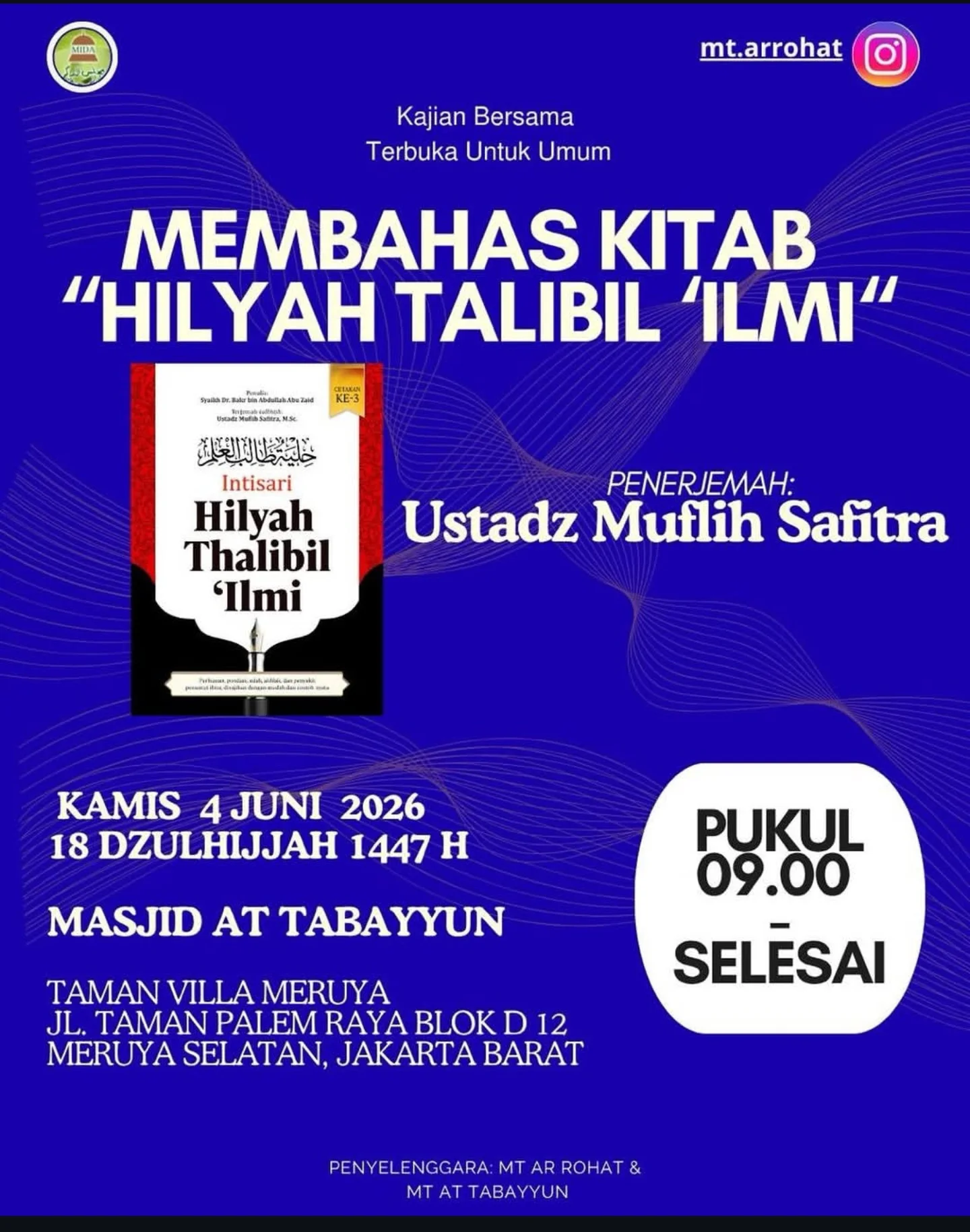 Membahas Kitab Hilyah Talibil 'Ilmi