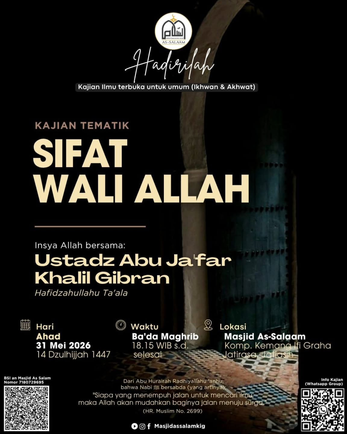 SIFAT WALI ALLAH