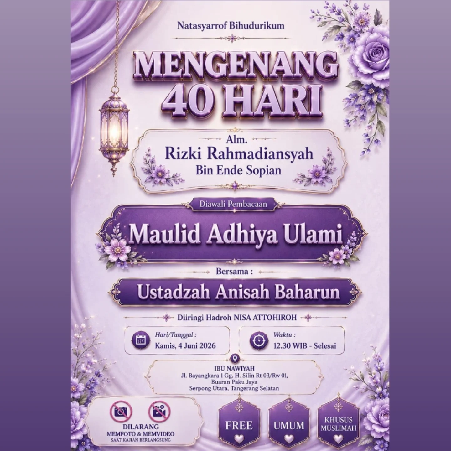 Mengenang 40 Hari