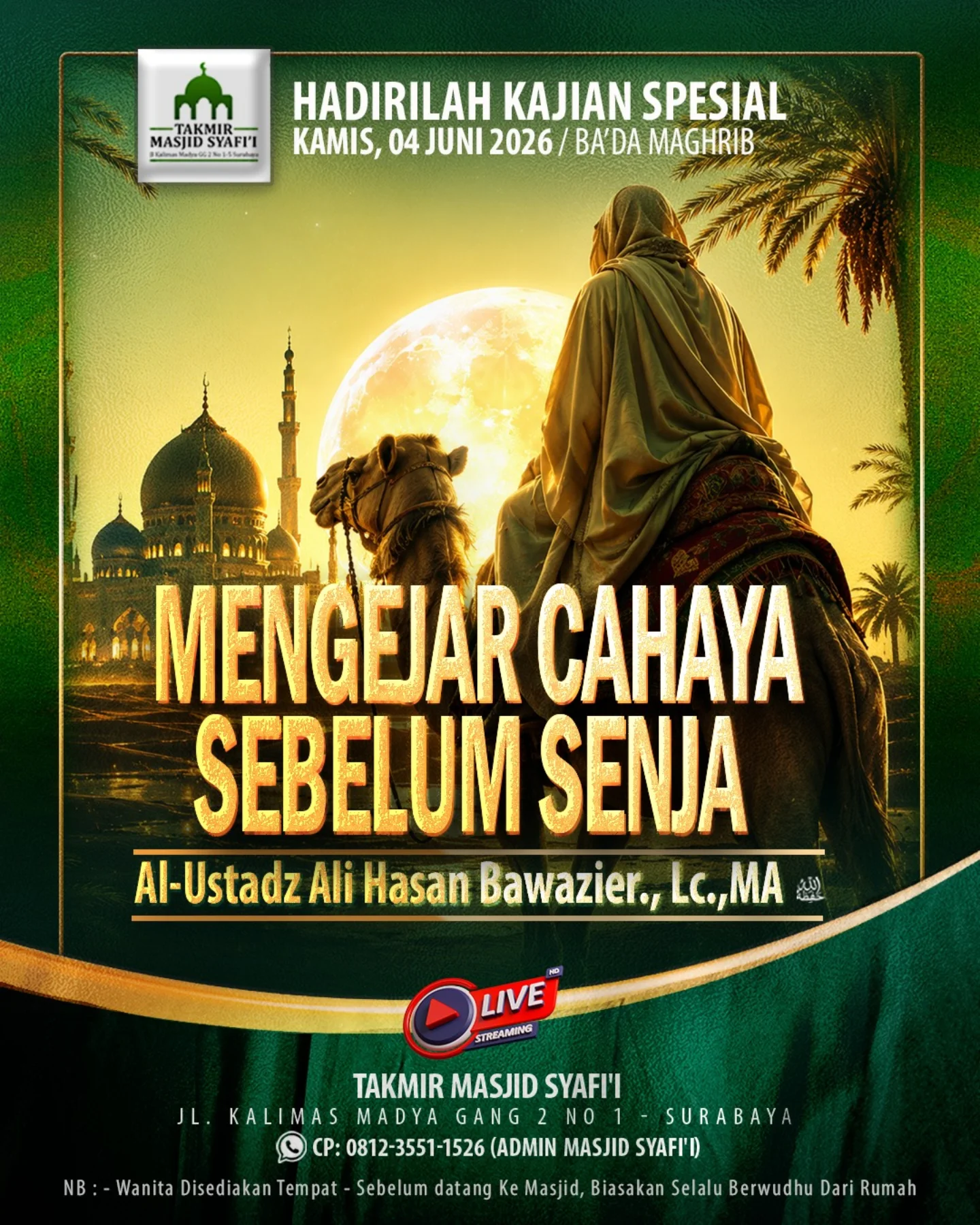 Mengejar Cahaya Sebelum Senja