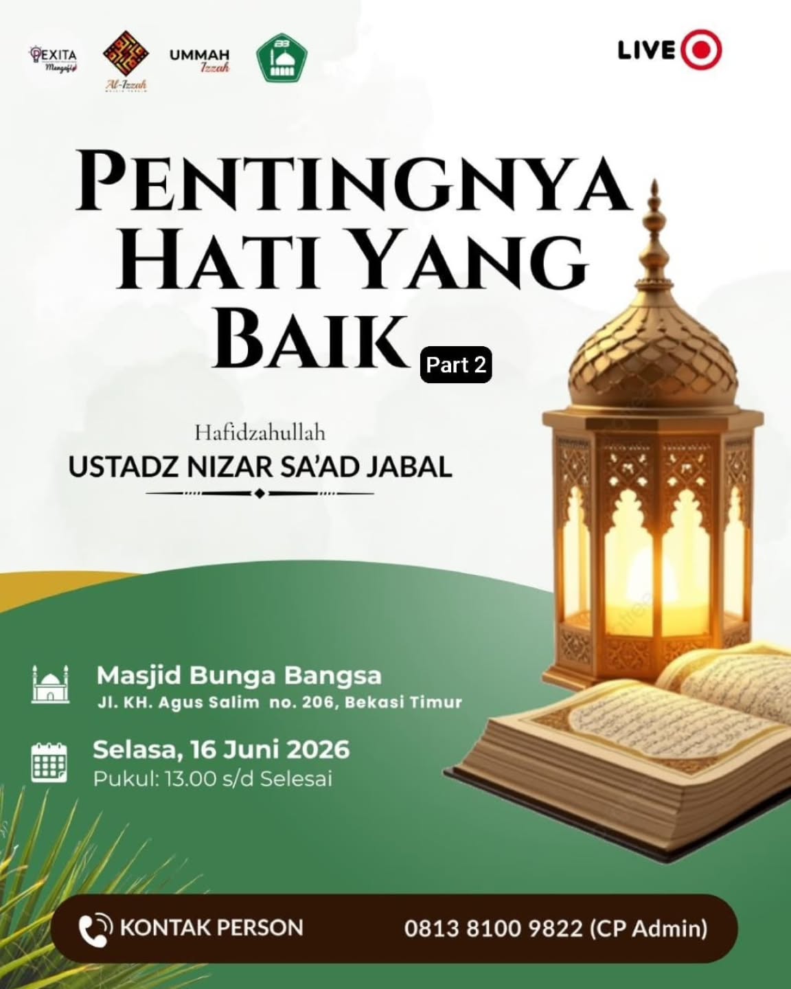PENTINGNYA HATI YANG BAIK Part 2