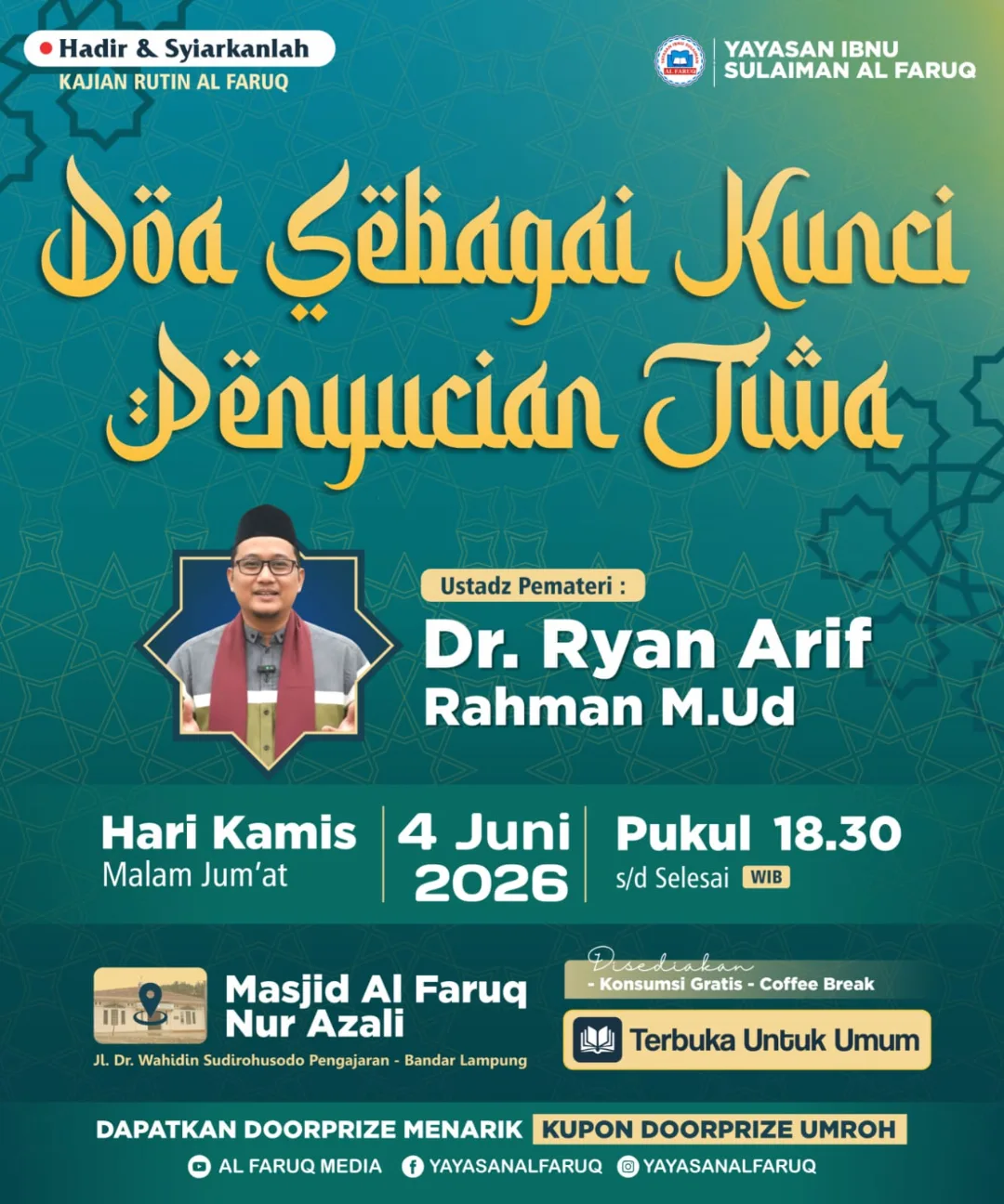 Doa Sebagai Kunci Penyucian Jiwa