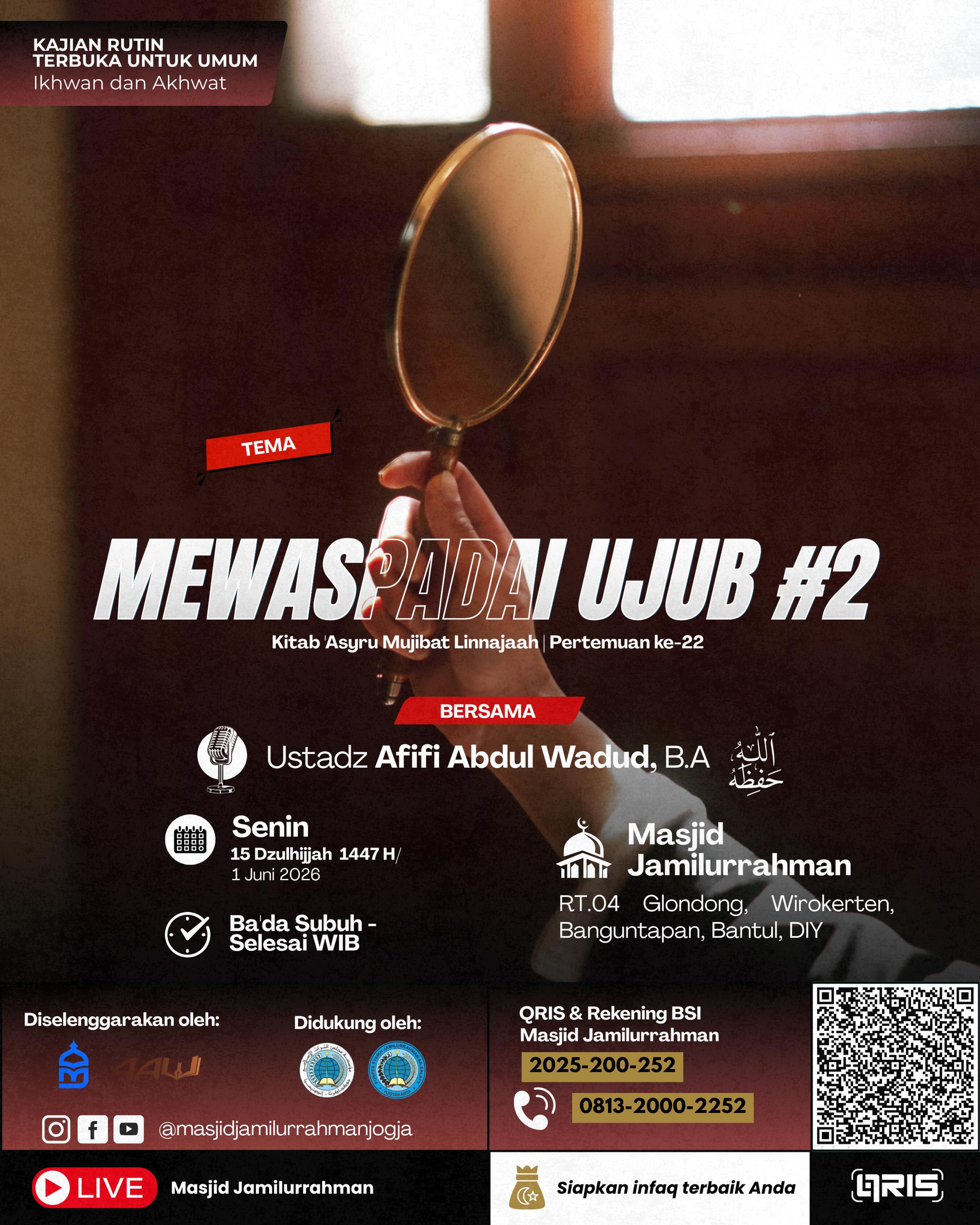MEWASPADAI UJUB