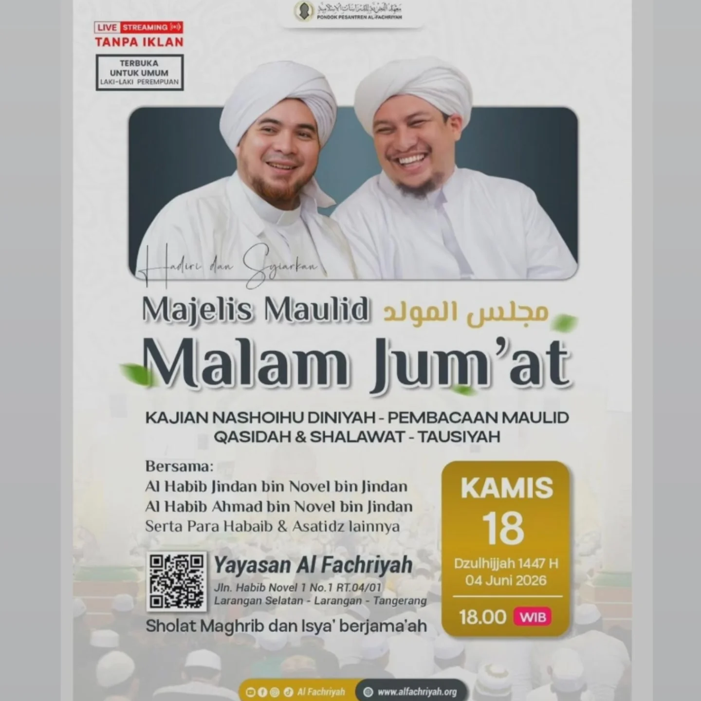 Malam Jum'at Majelis Maulid