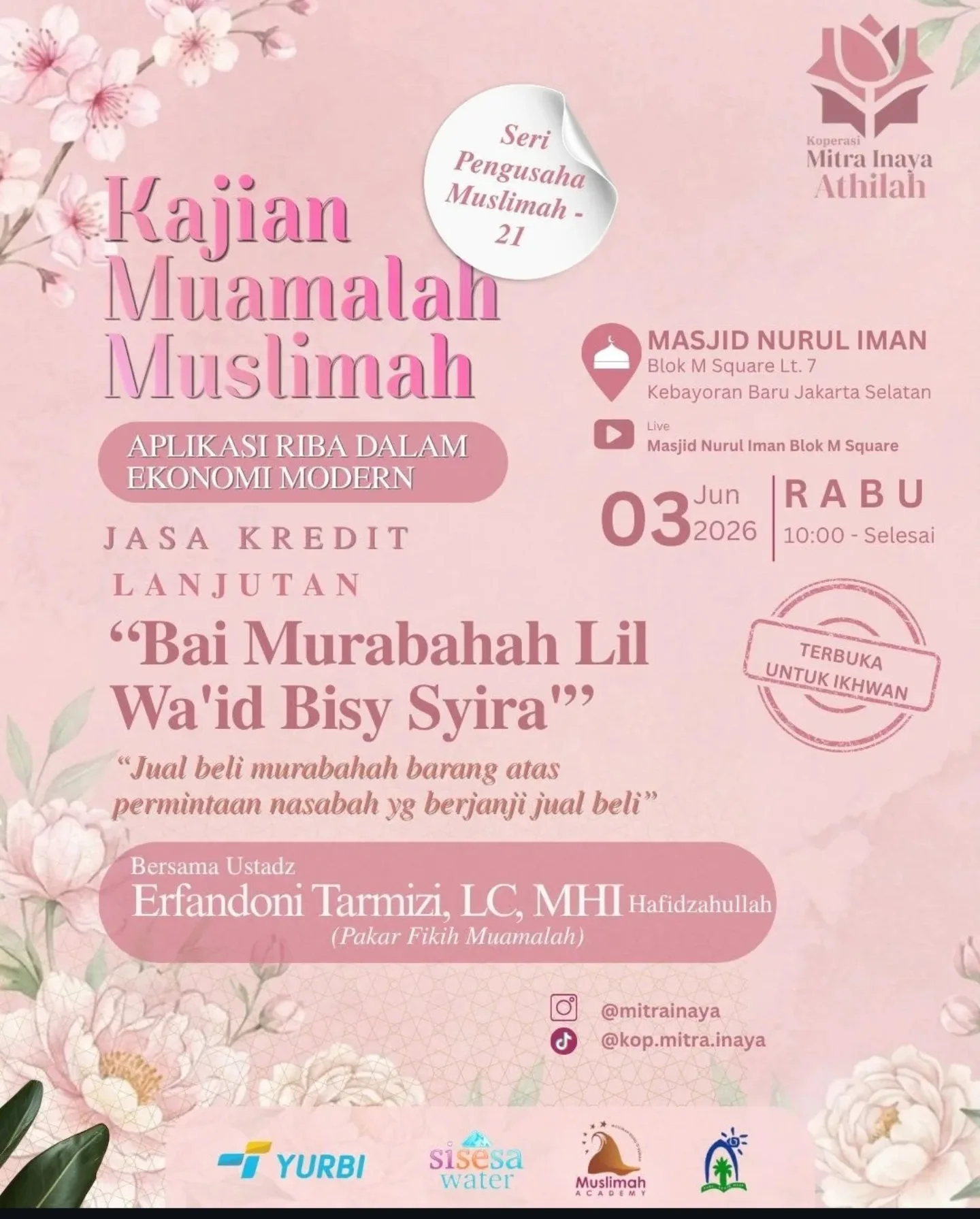 Aplikasi Riba dalam Ekonomi Modern: Jasa Kredit Lanjutan "Bai Murabahah Lil Wa'id Bisy Syira"