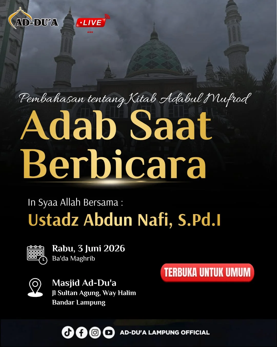 Adab Saat Berbicara