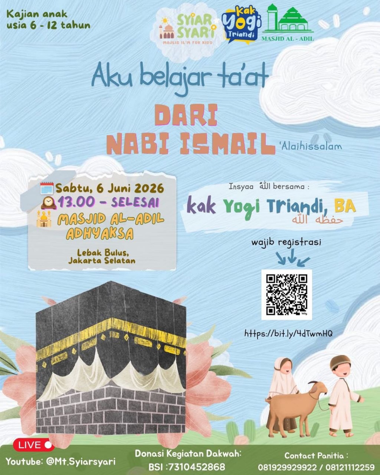 Aku belajar ta'at dari Nabi Ismail