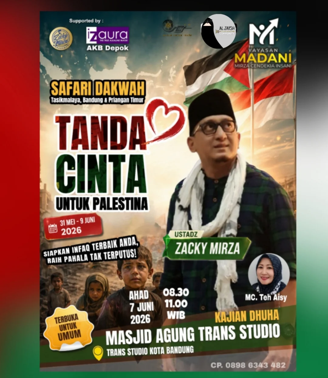 TANDA CINTA UNTUK PALESTINA