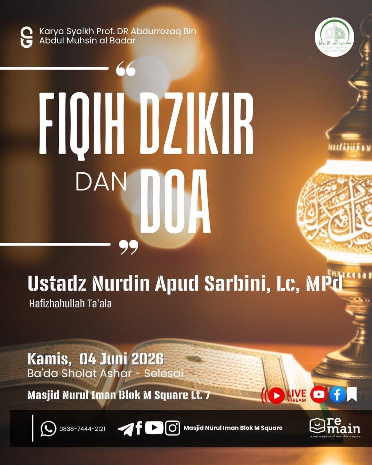 Fiqh Dzikir dan Doa