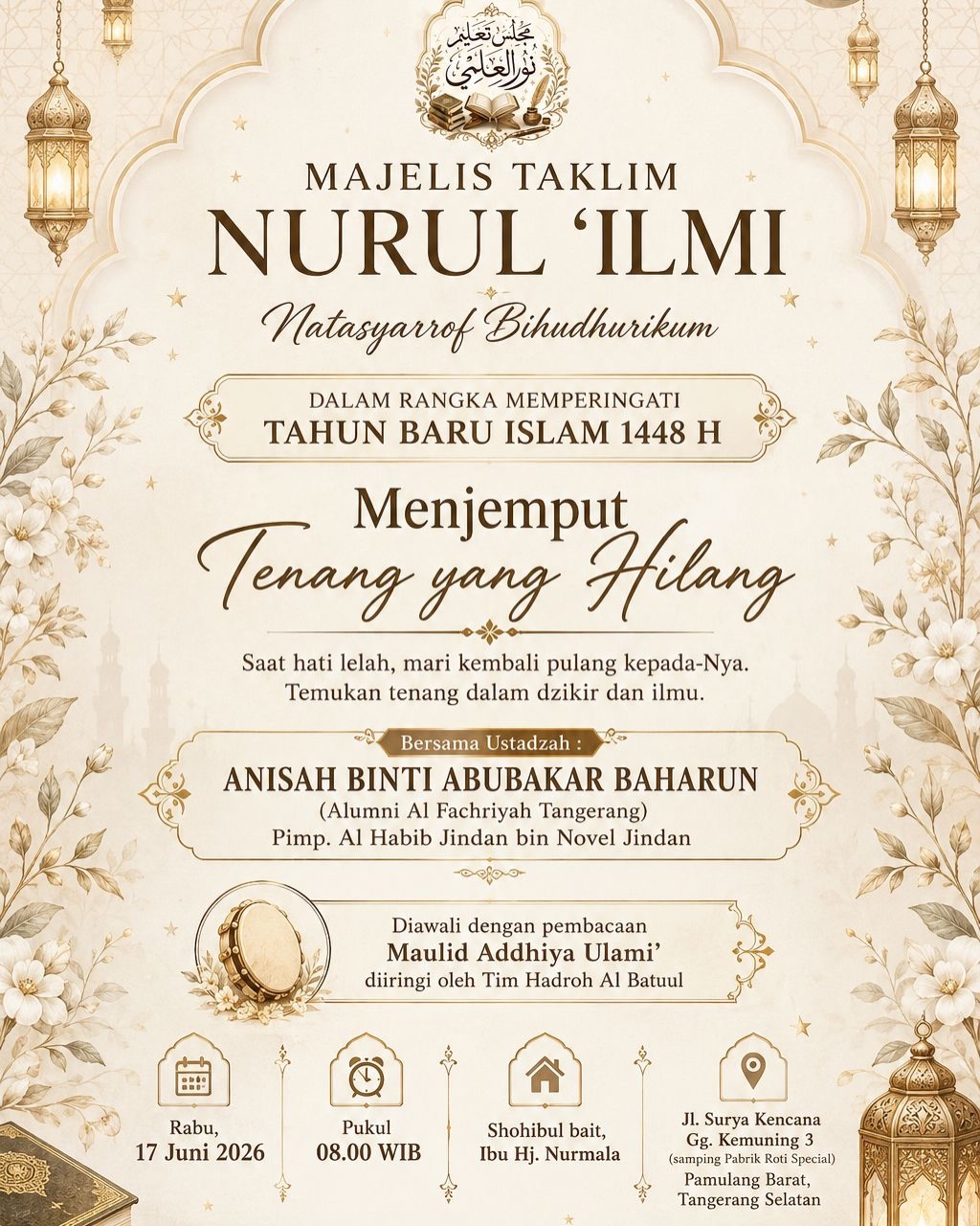 Menjemput Tenang yang Hilang