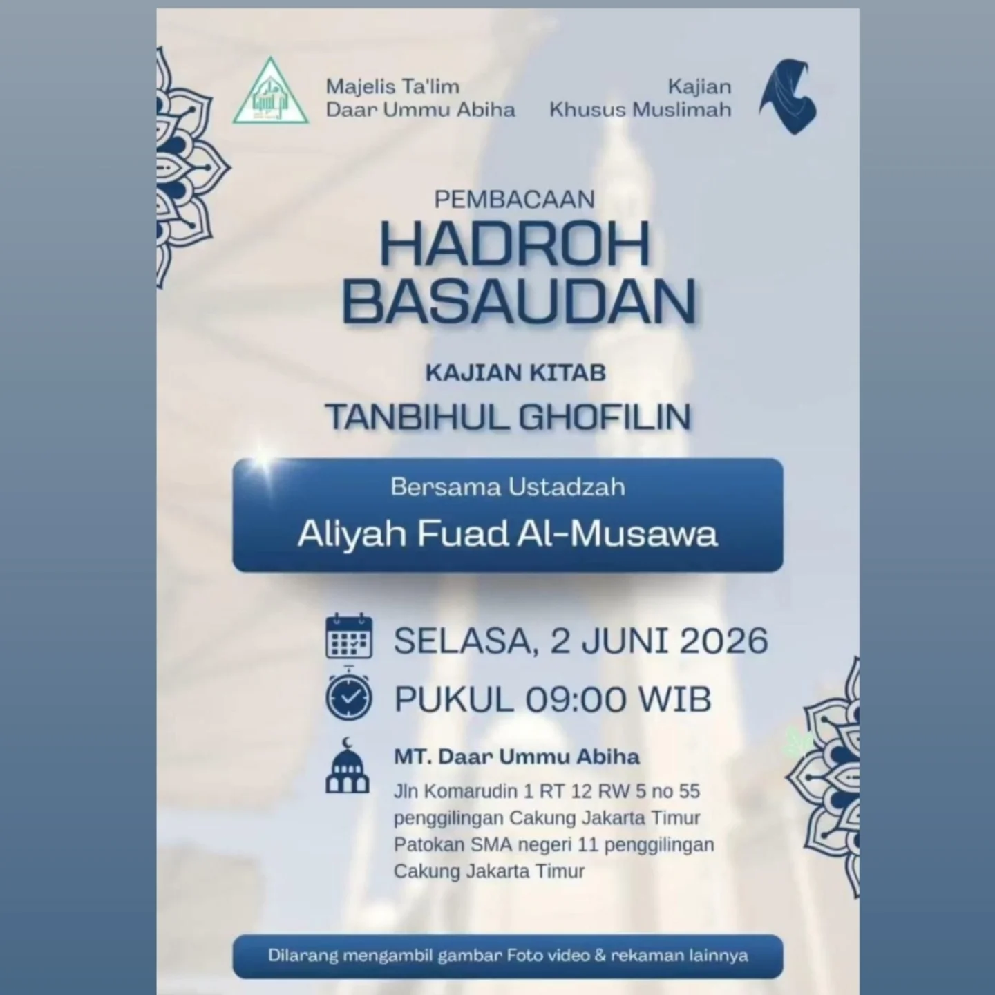 Pembacaan Hadroh Basaudan