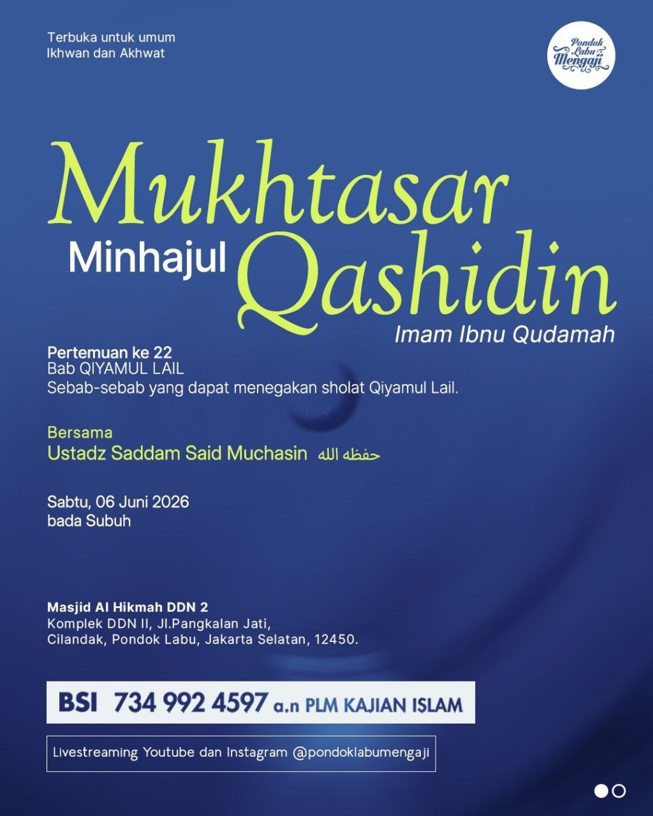 Mukhtasar Minhajul Qashidin