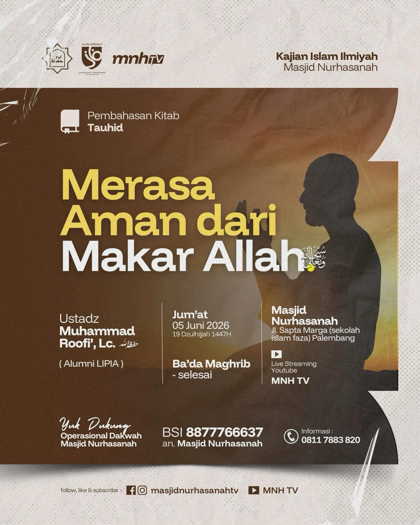 Merasa Aman dari Makar Allah