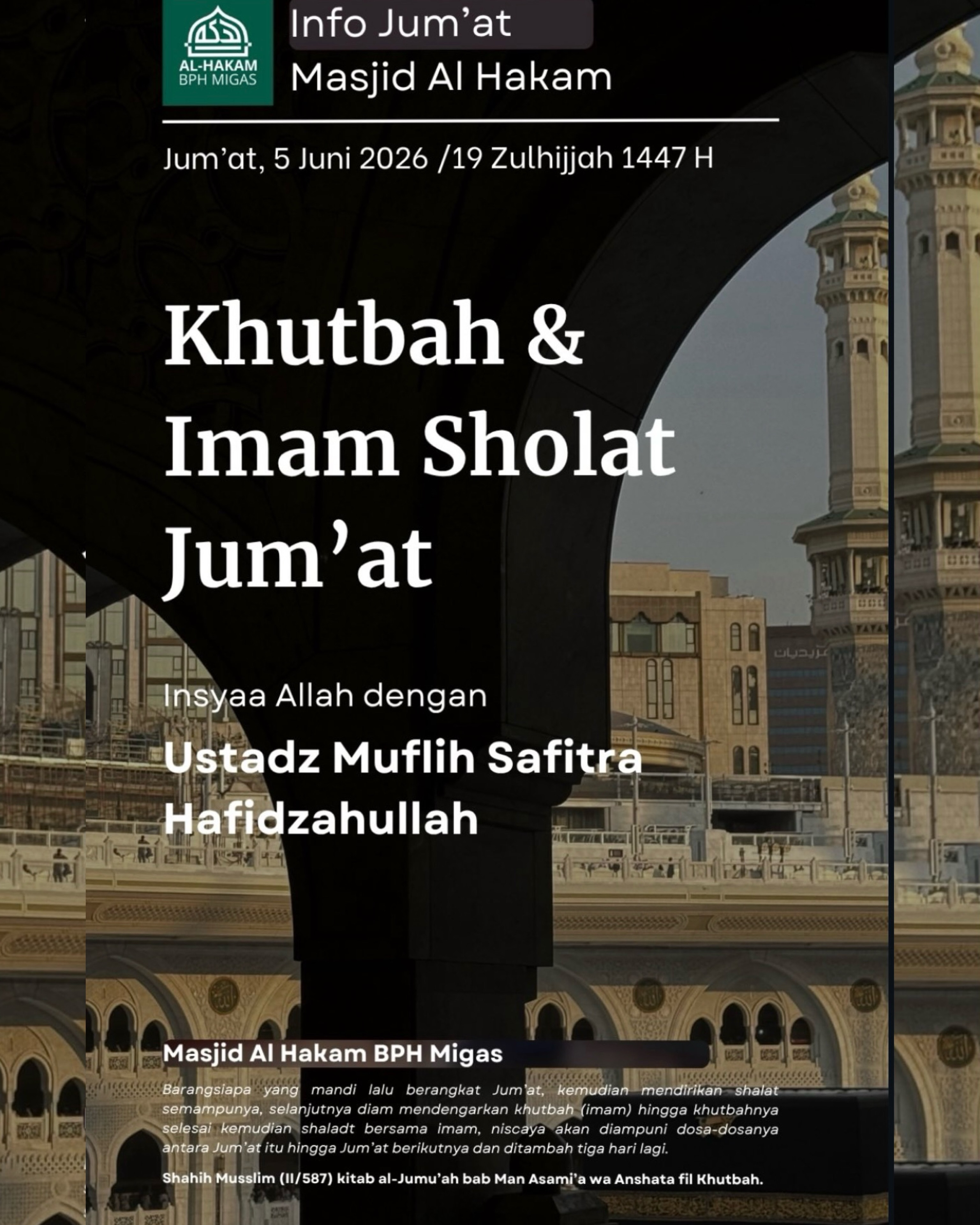 Khutbah & Imam Sholat Jum'at