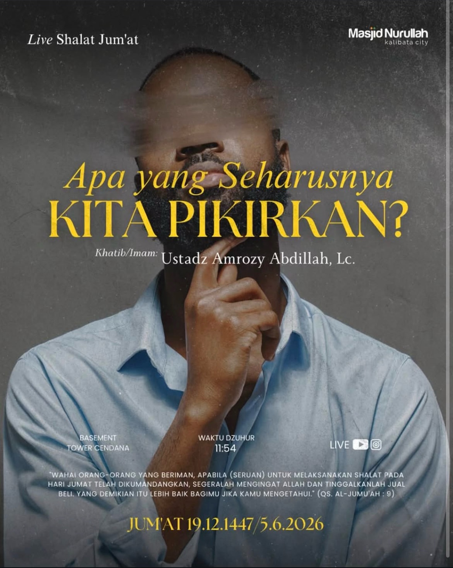Apa yang Seharusnya KITA PIKIRKAN?