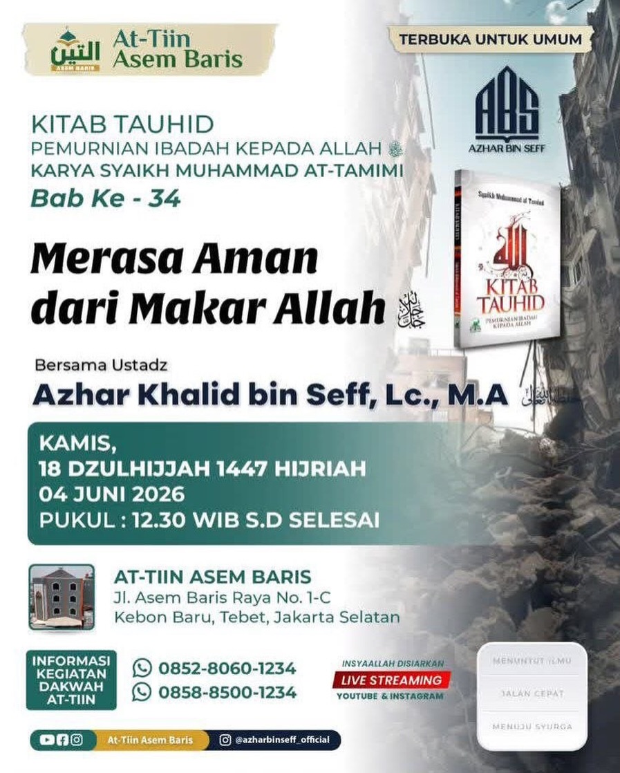 Merasa Aman dari Makar Allah