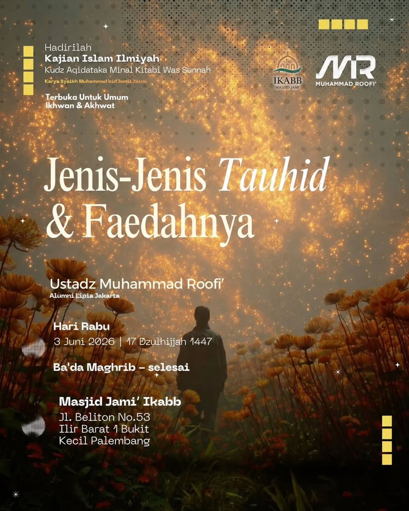 Jenis-Jenis Tauhid & Faedahnya