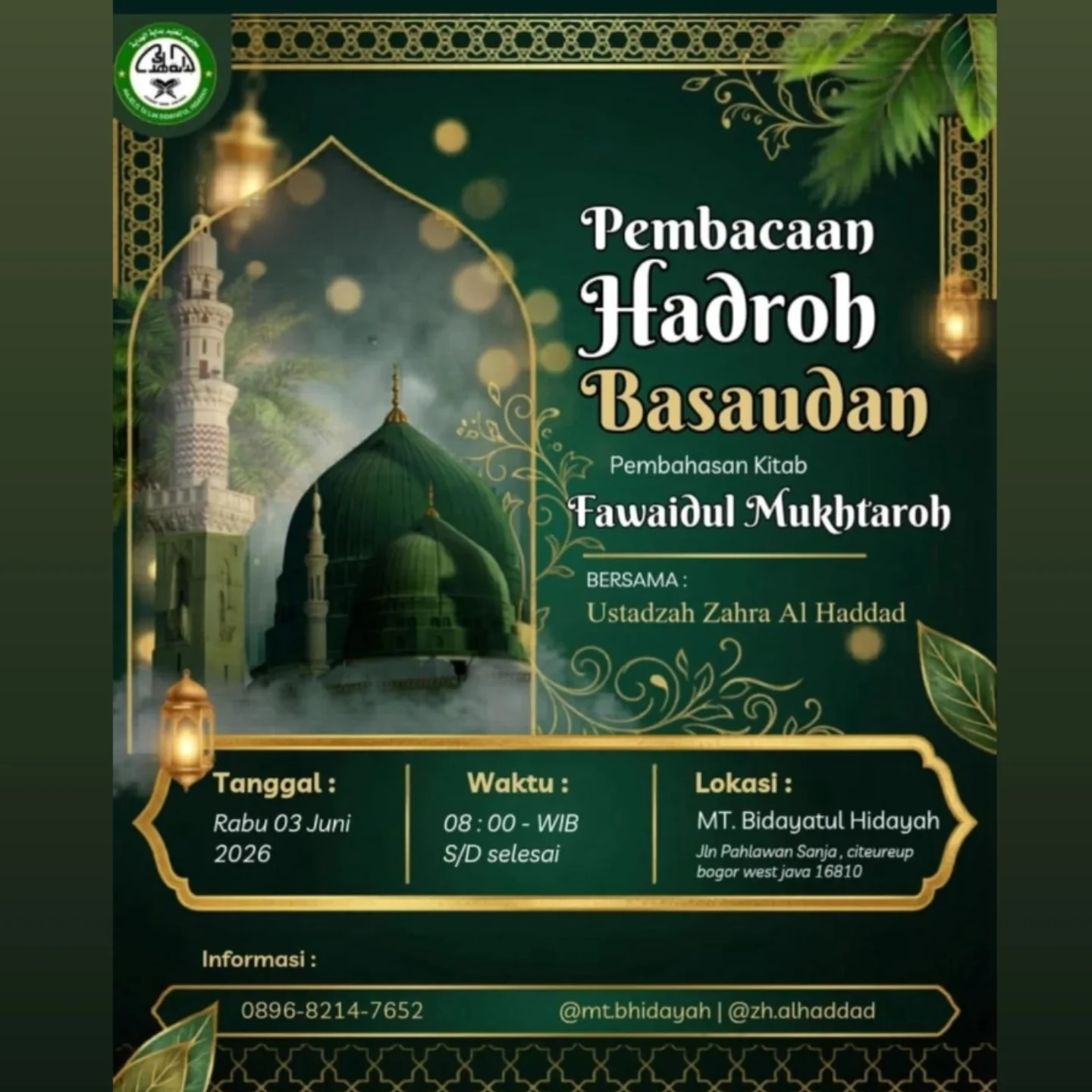Pembacaan Hadroh Basaudan