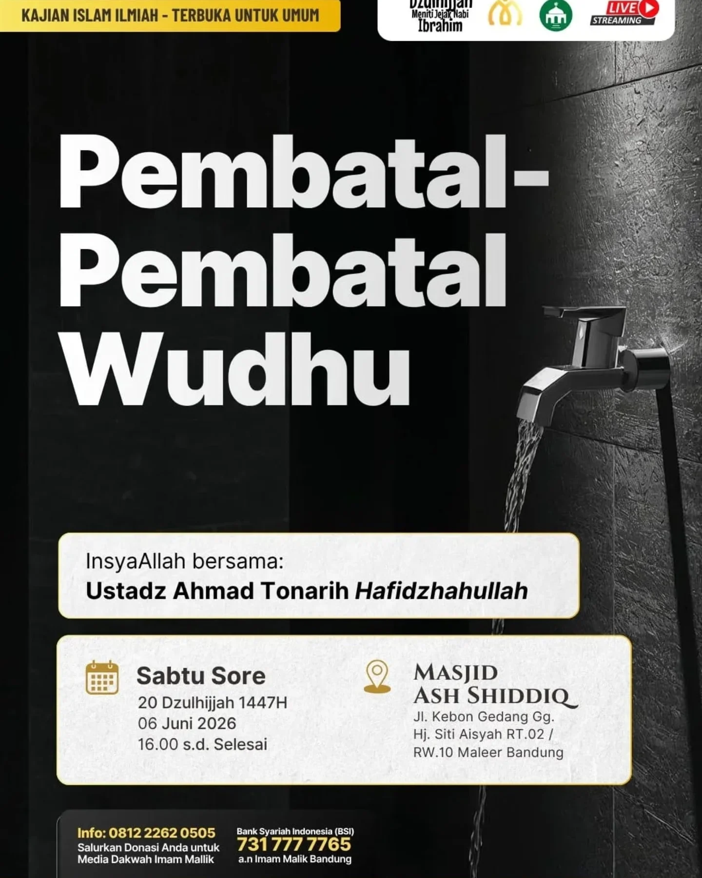 Pembatal-Pembatal Wudhu