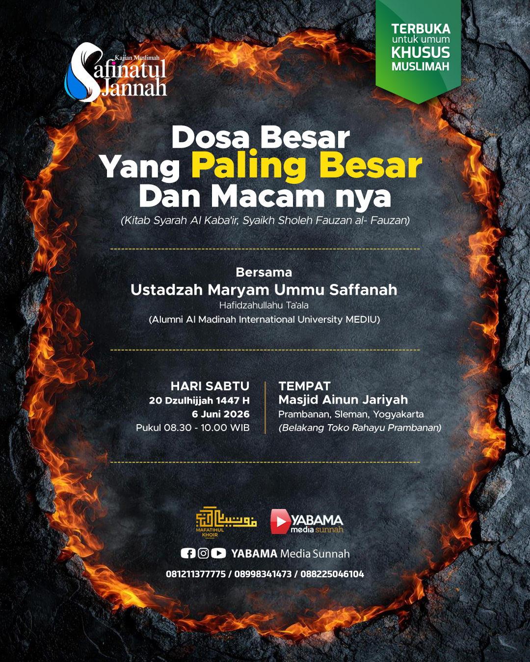 Dosa Besar Yang Paling Besar Dan Macam nya