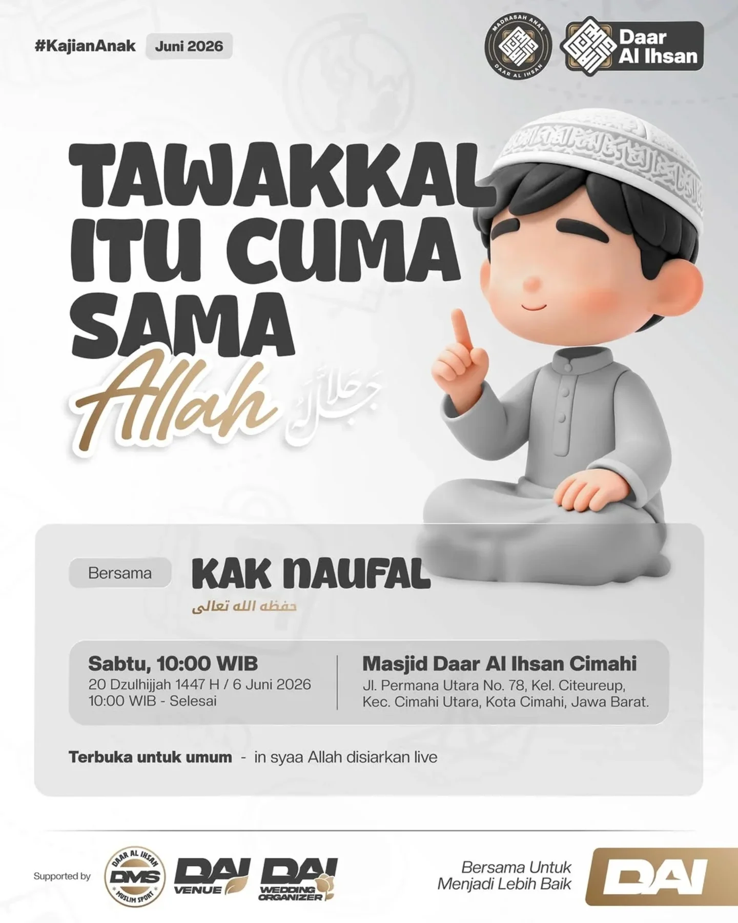 TAWAKKAL ITU CUMA ALLAH