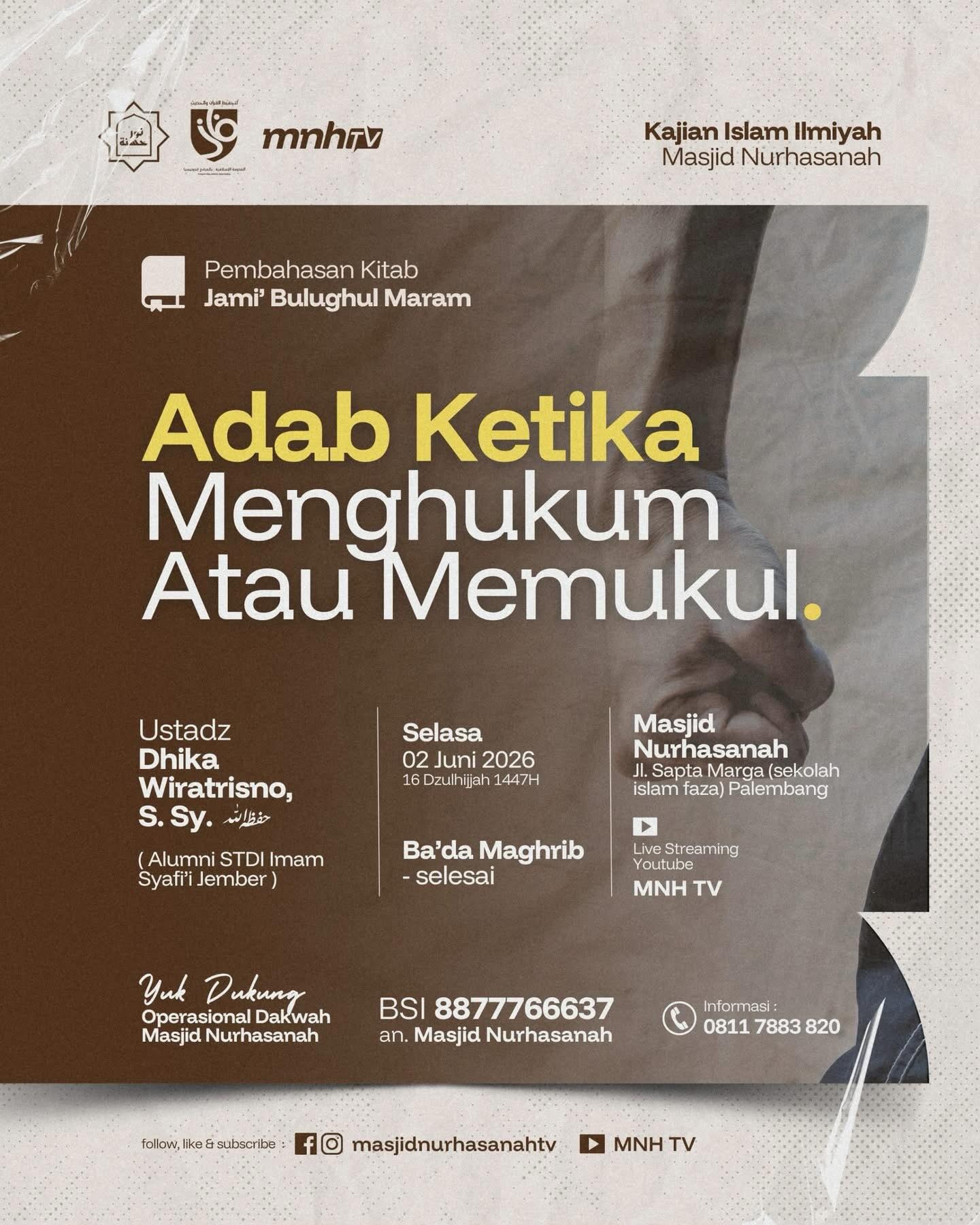 Adab Ketika Menghukum Atau Memukul