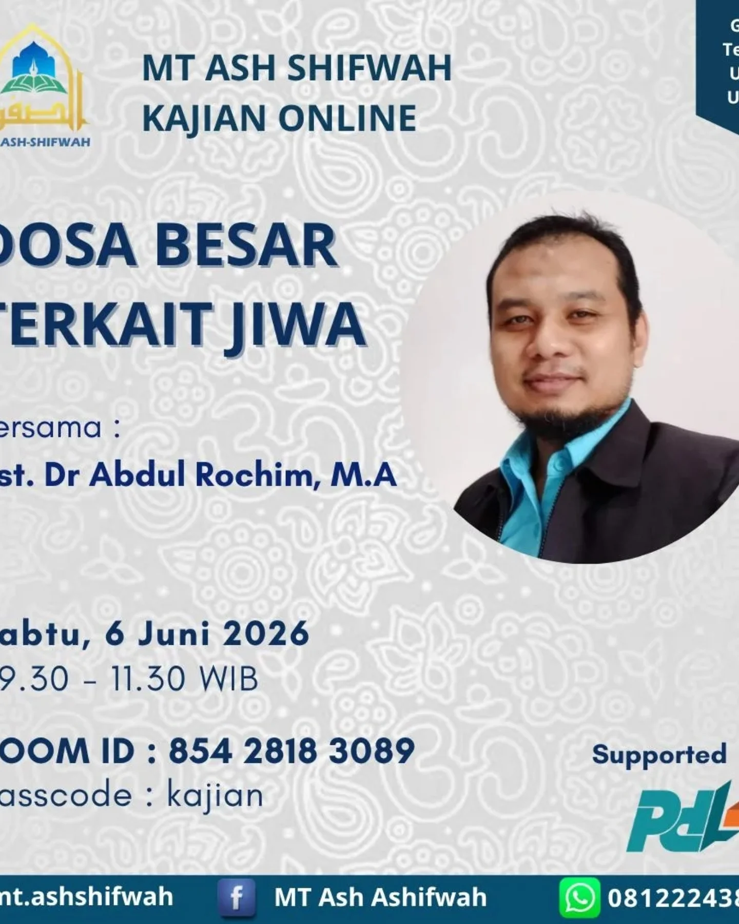 Dosa Besar yang Berkaitan Jiwa