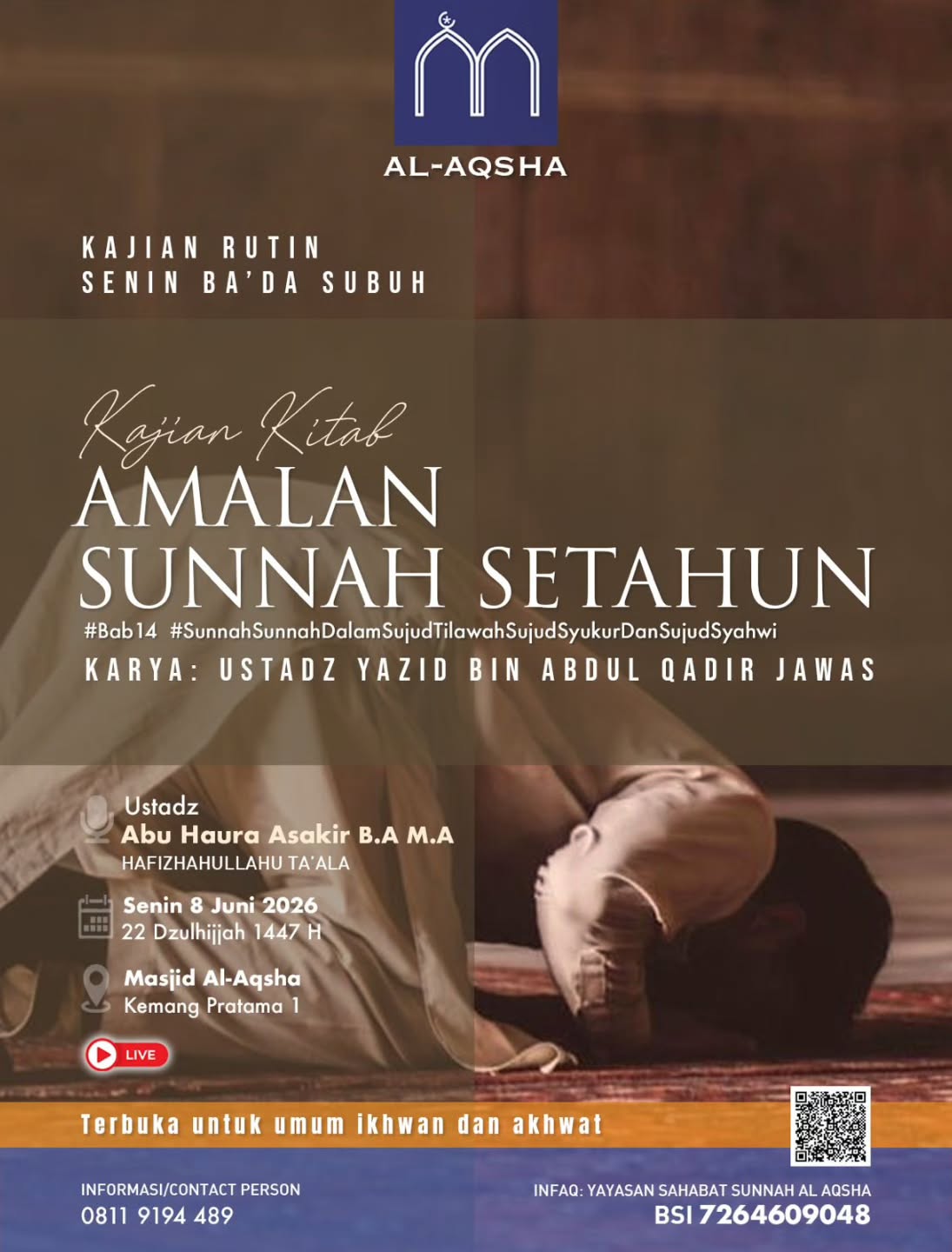Kajian Kitab Amalan Sunnah Setahun