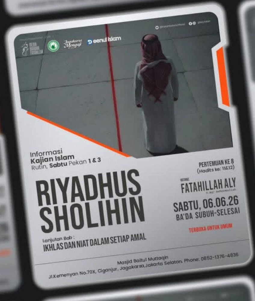 IKHLAS DAN NIAT DALAM SETIAP AMAL