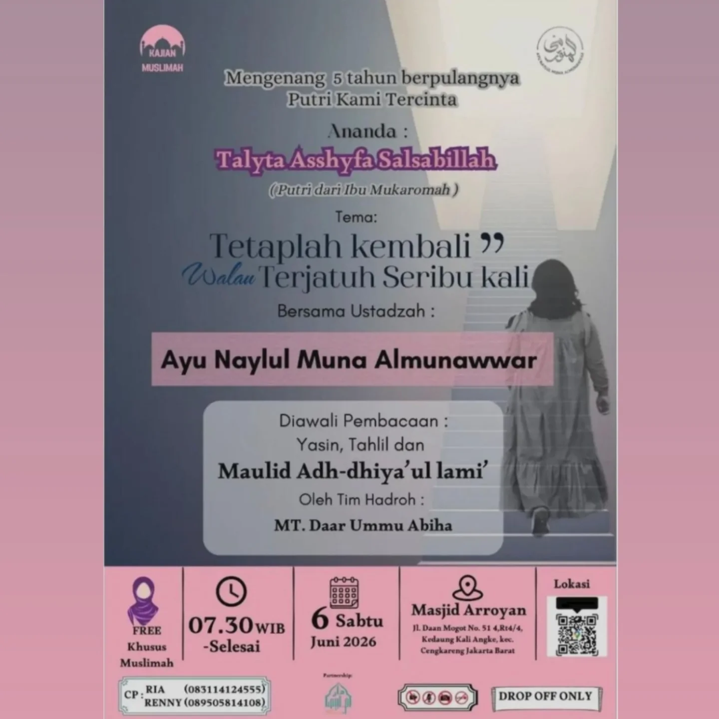 Mengenang 5 tahun berpulangnya Putri Kami Tercinta