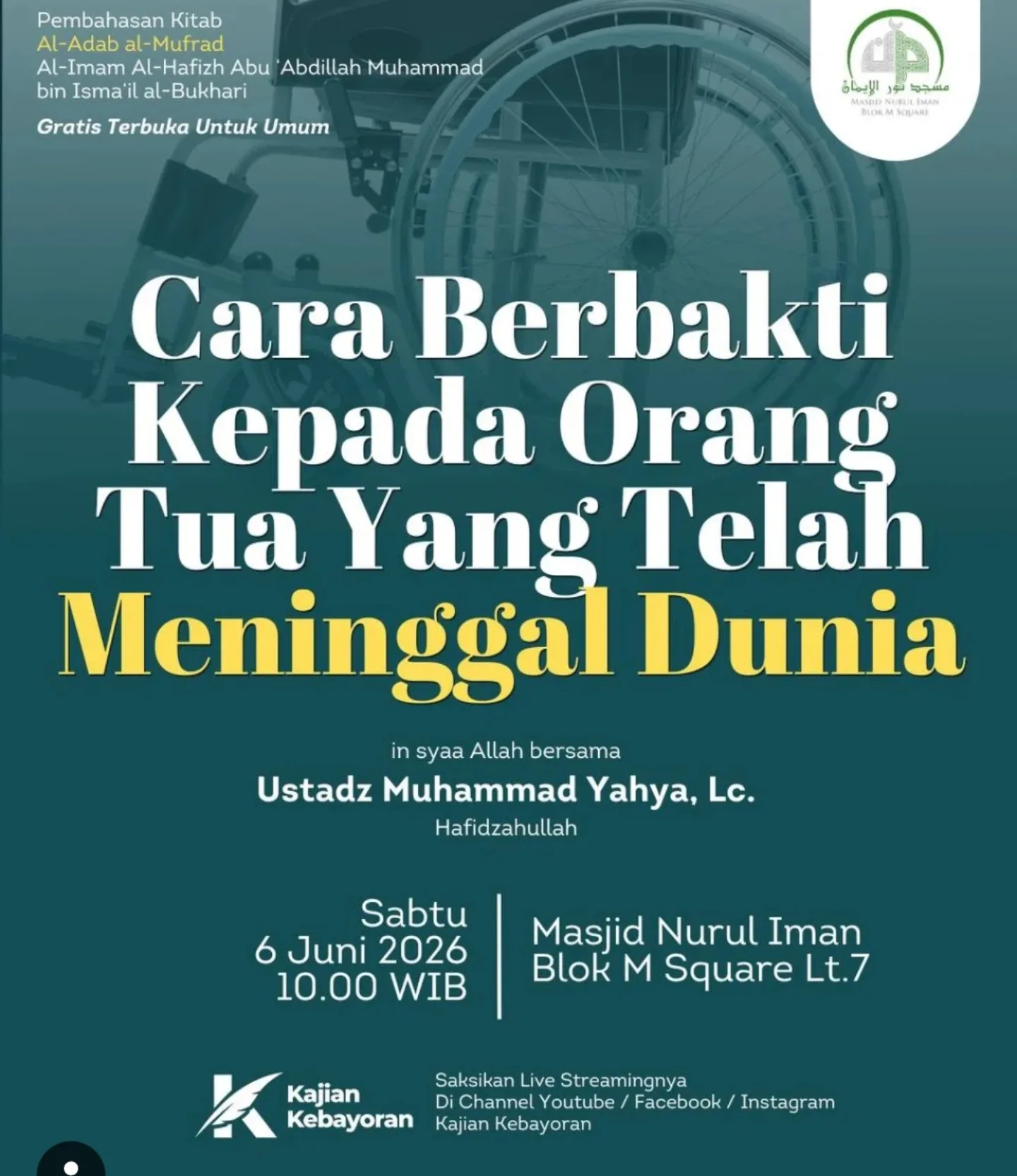 Cara Berbakti Kepada Orang Tua Yang Telah Meninggal Dunia