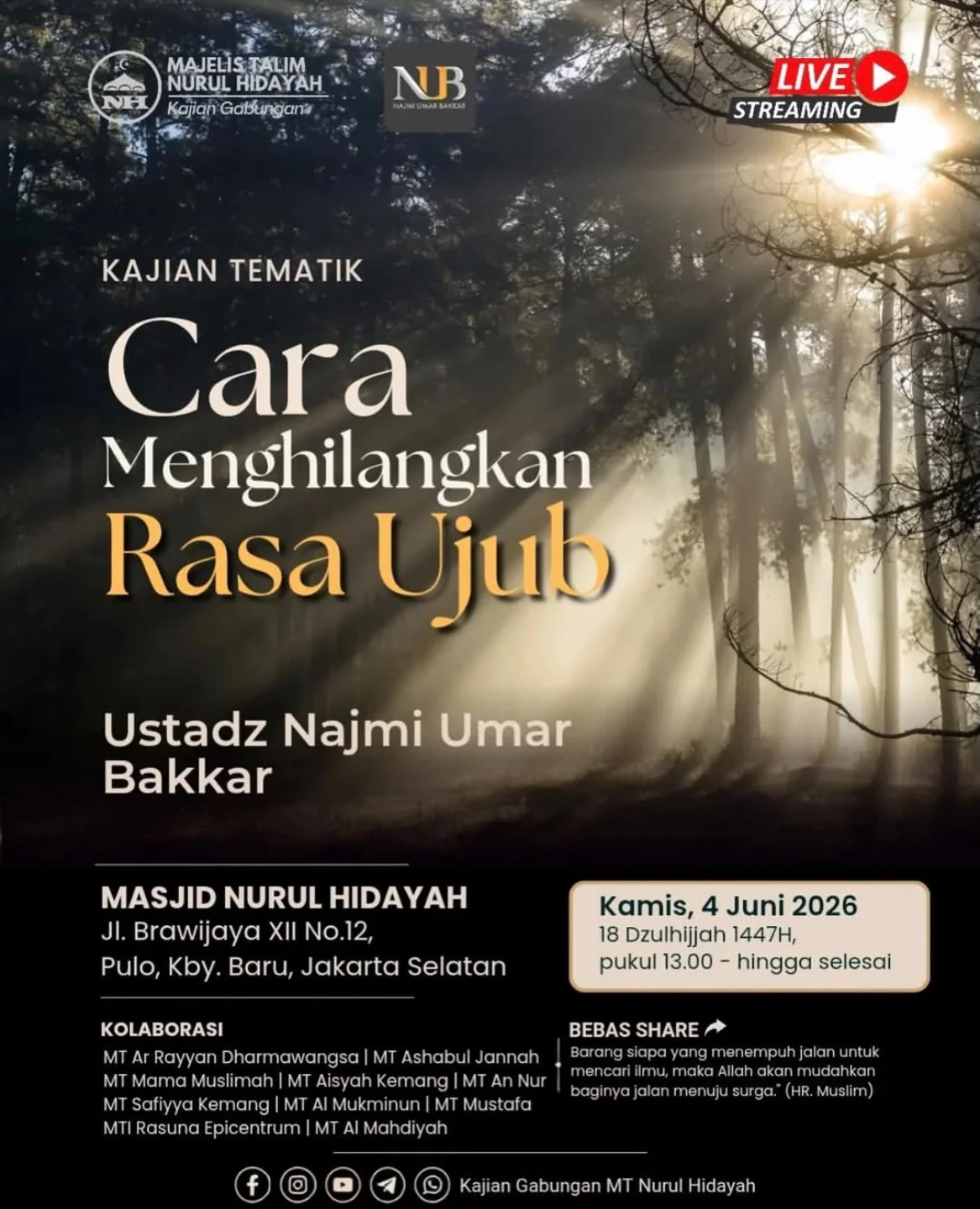 Cara Menghilangkan Rasa Ujub