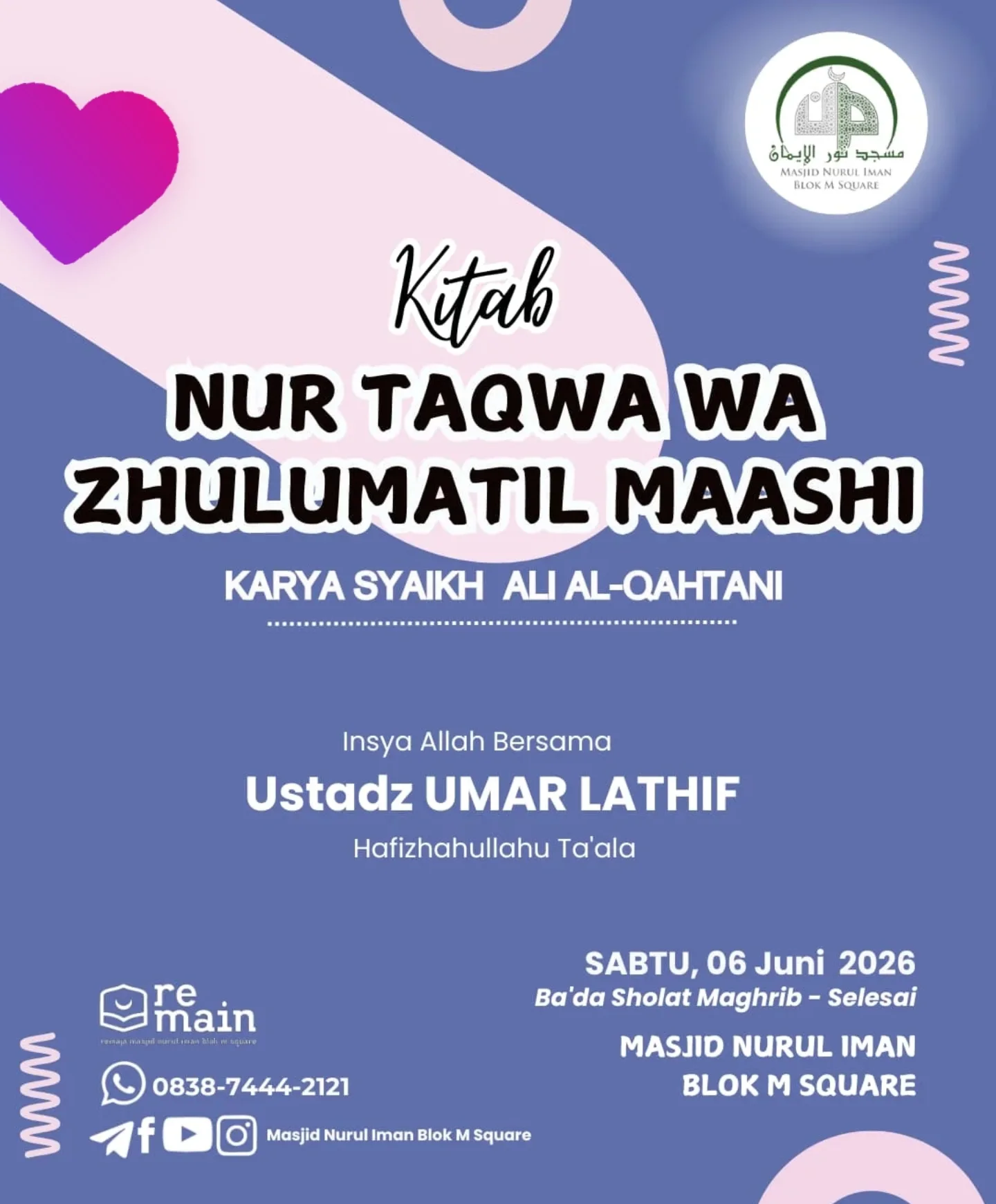 Nur Taqwa Wa Zhulumatil Maashi