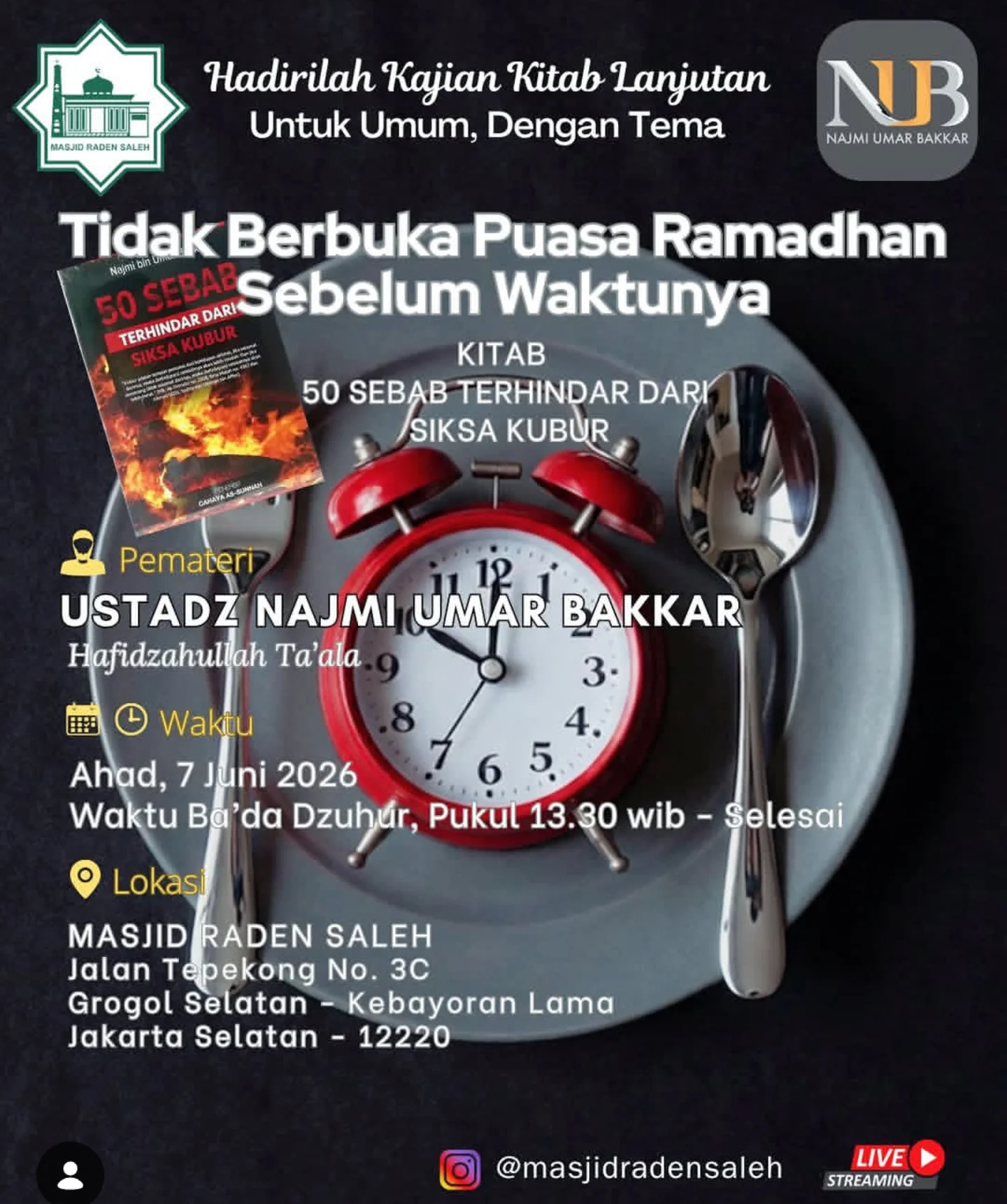 Tidak Berbuka Puasa Ramadhan Sebelum Waktunya
