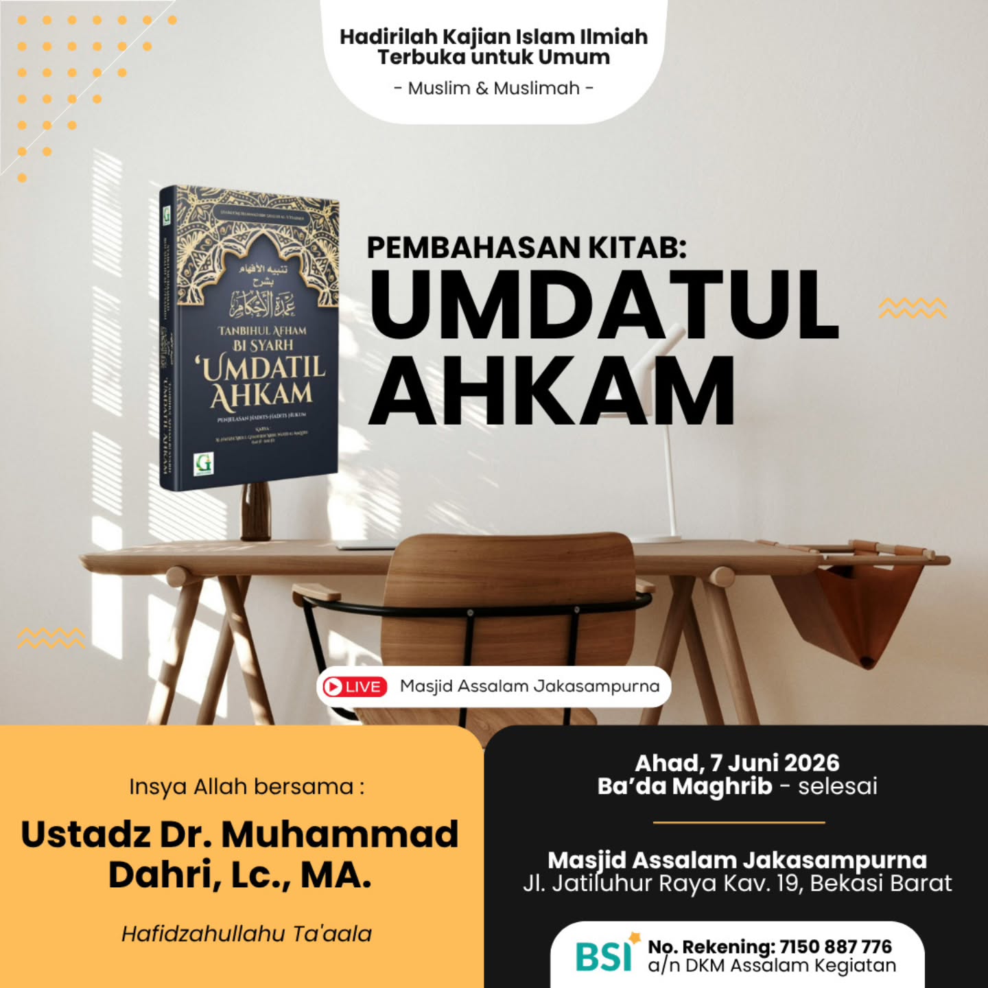 PEMBAHASAN KITAB: UMDATUL AHKAM
