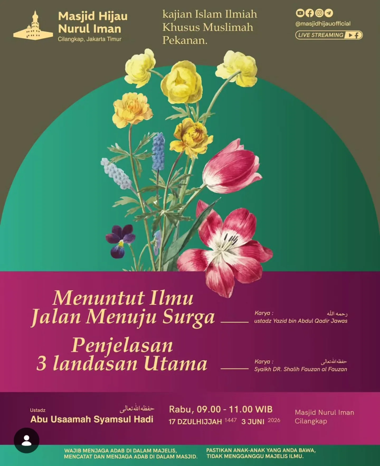 Menuntut Ilmu Jalan Menuju Surga
