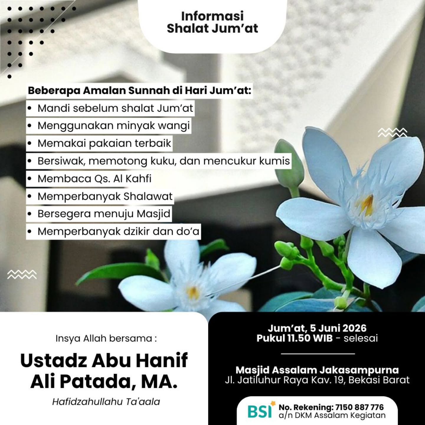 Informasi Shalat Jum'at