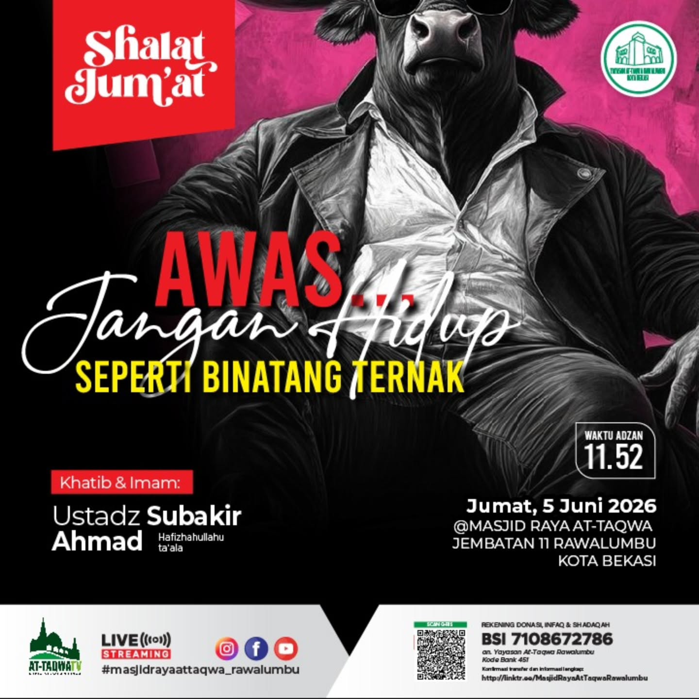Awas... Jangan Hidup Seperti Binatang Ternak