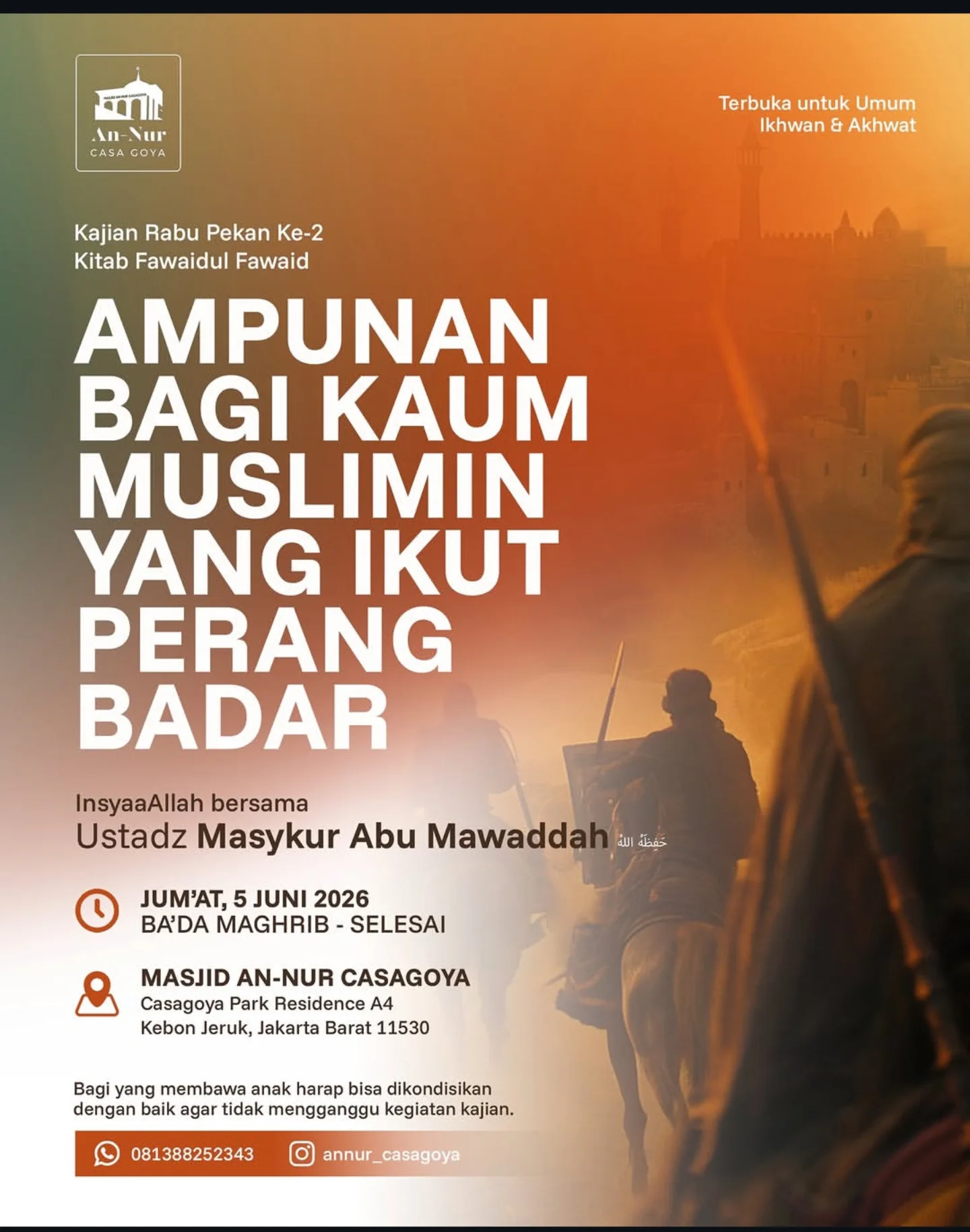 Ampunan Bagi Kaum Muslimin yang Ikut Perang Badar